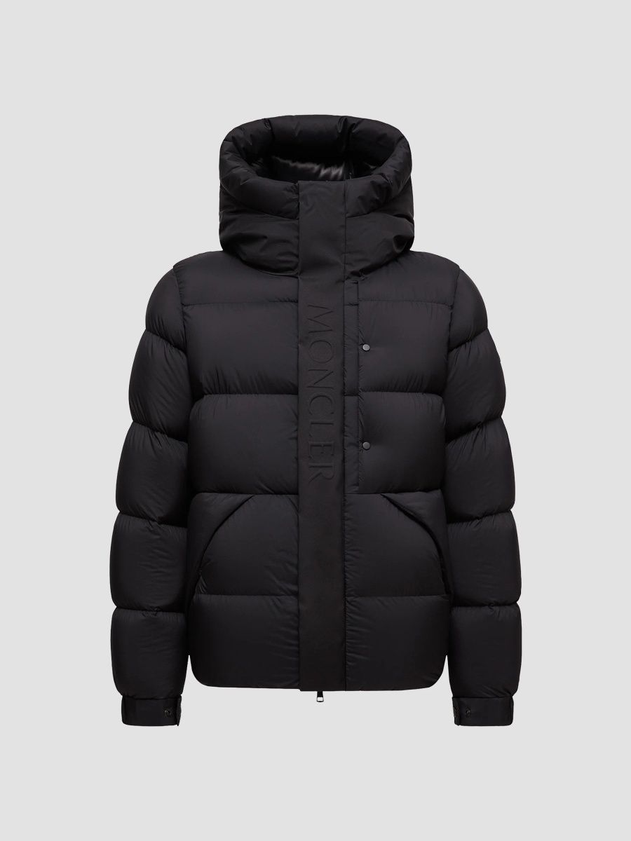 Moncler Men's Madeira Puffer Jacket - Black - Size XXXL