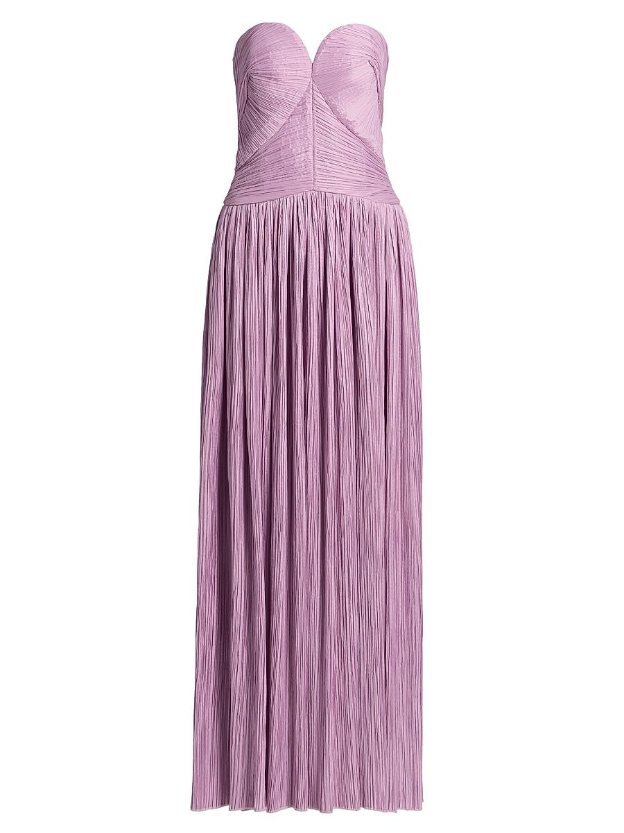 Women's Aubriella Bustier Strapless Gown - Orchid - Size 6