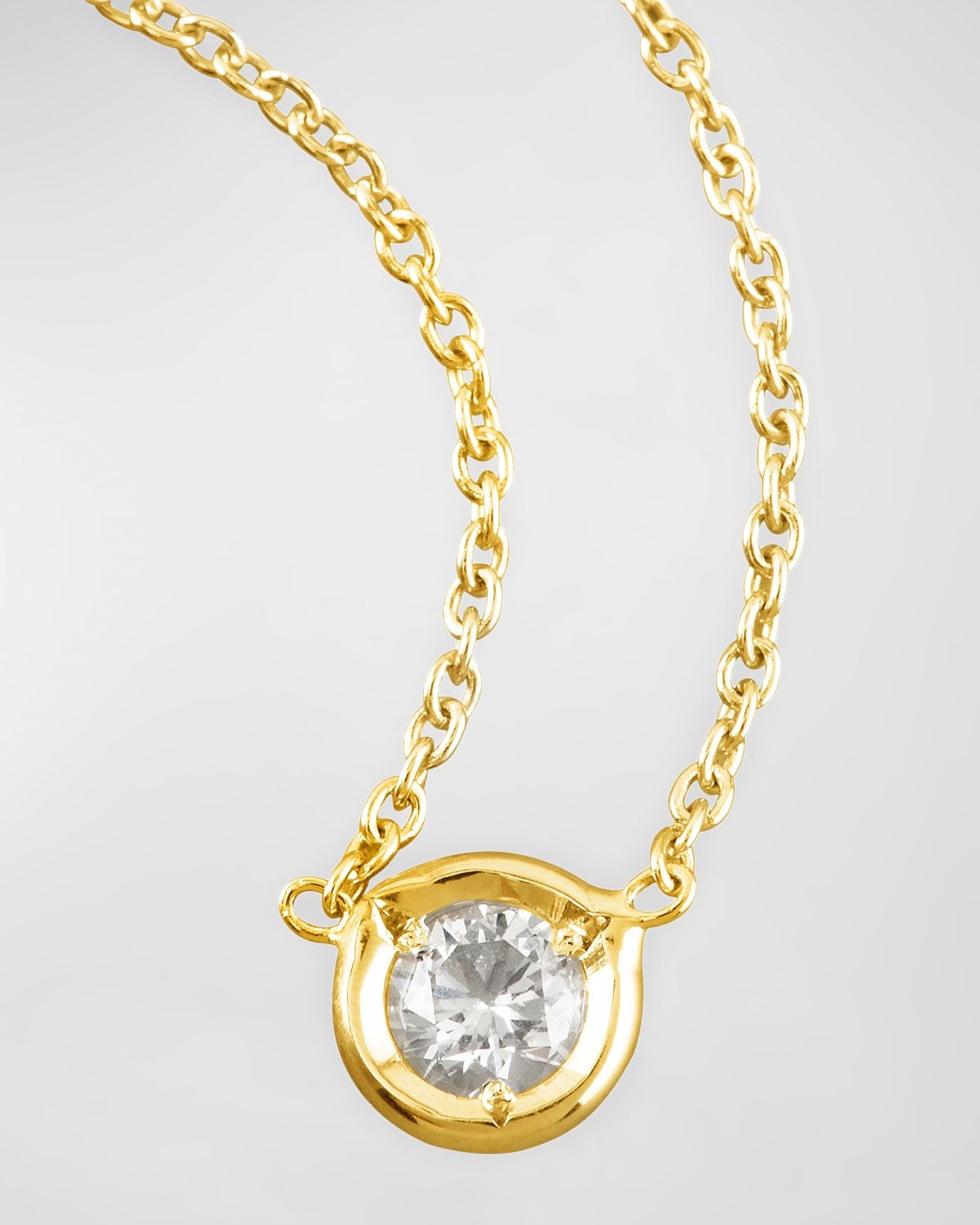 Diamond-Station Necklace