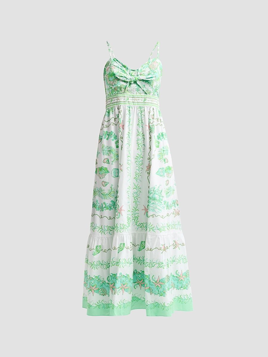 Women's Janae Cotton Maxi Dress - Resort White - Size 0