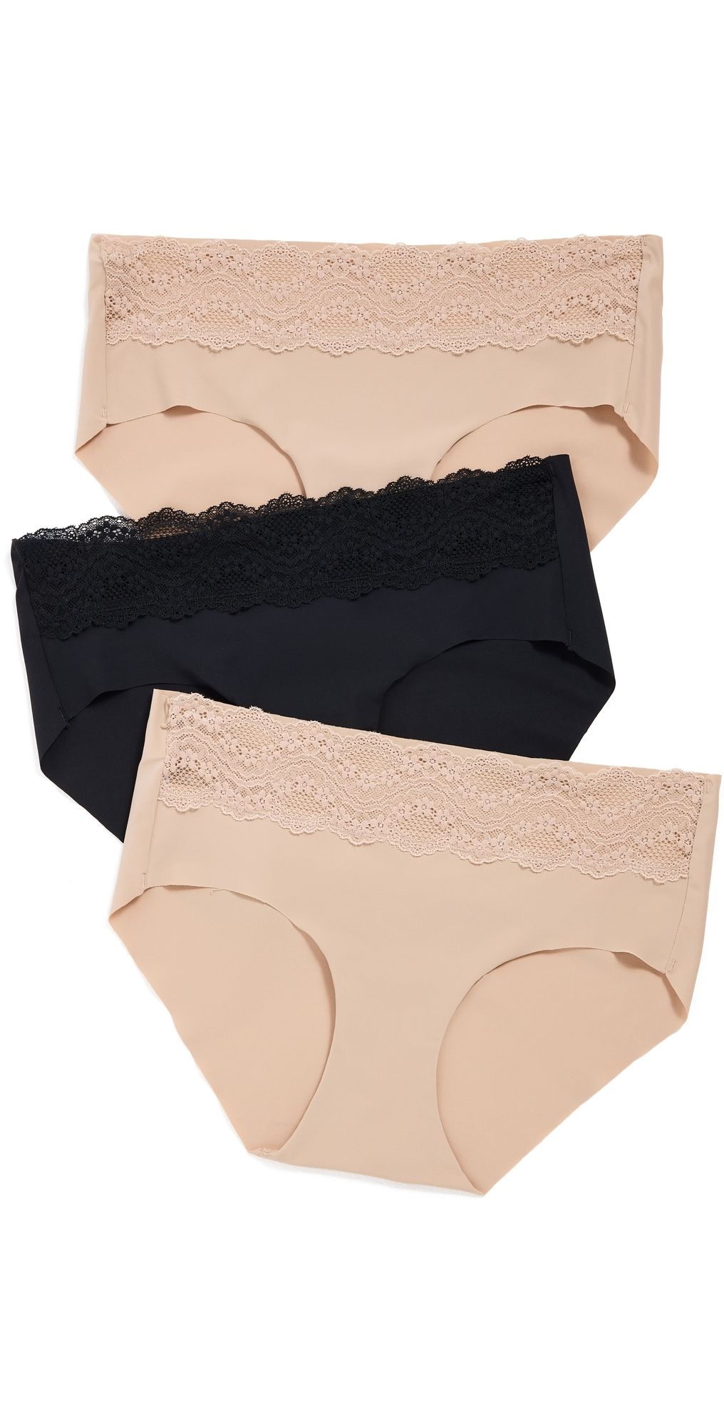 b. tempt'd by Wacoal B. Bare Hipster Briefs Basic 1 L