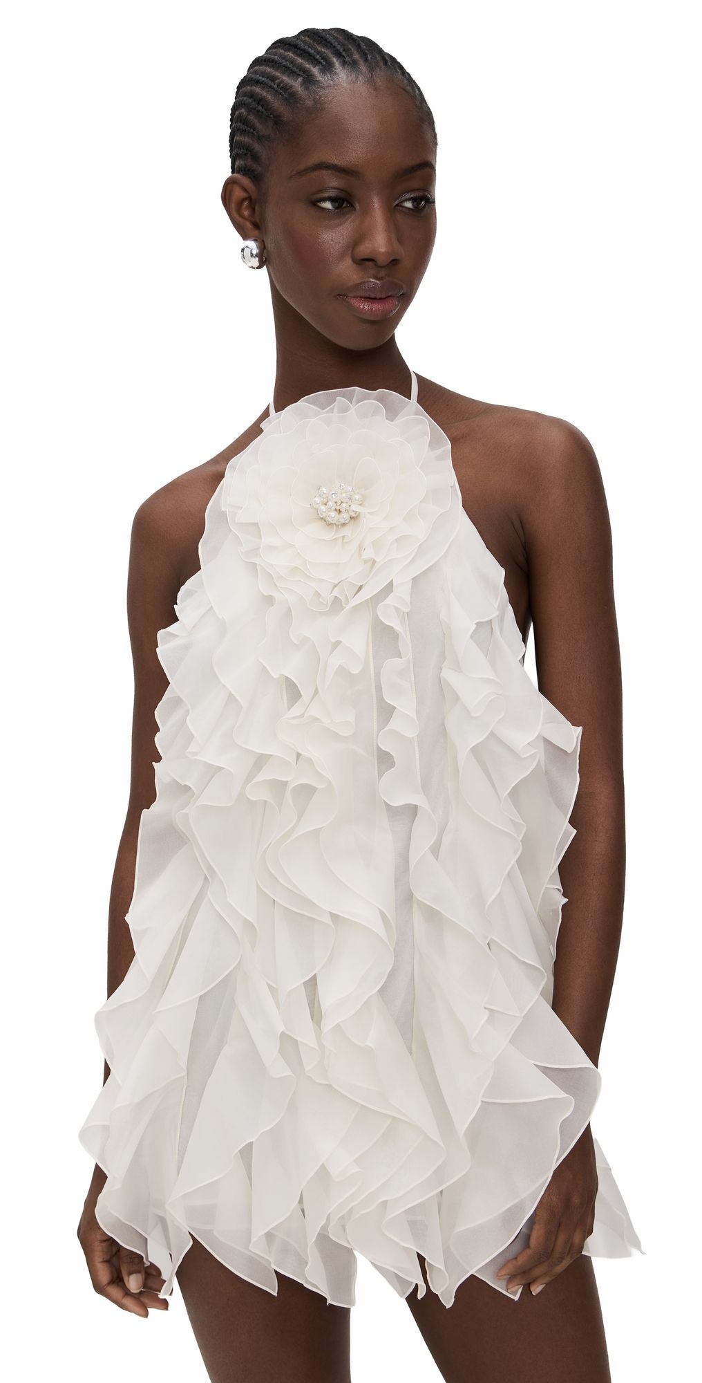 Retrofête Arina Dress Off White S