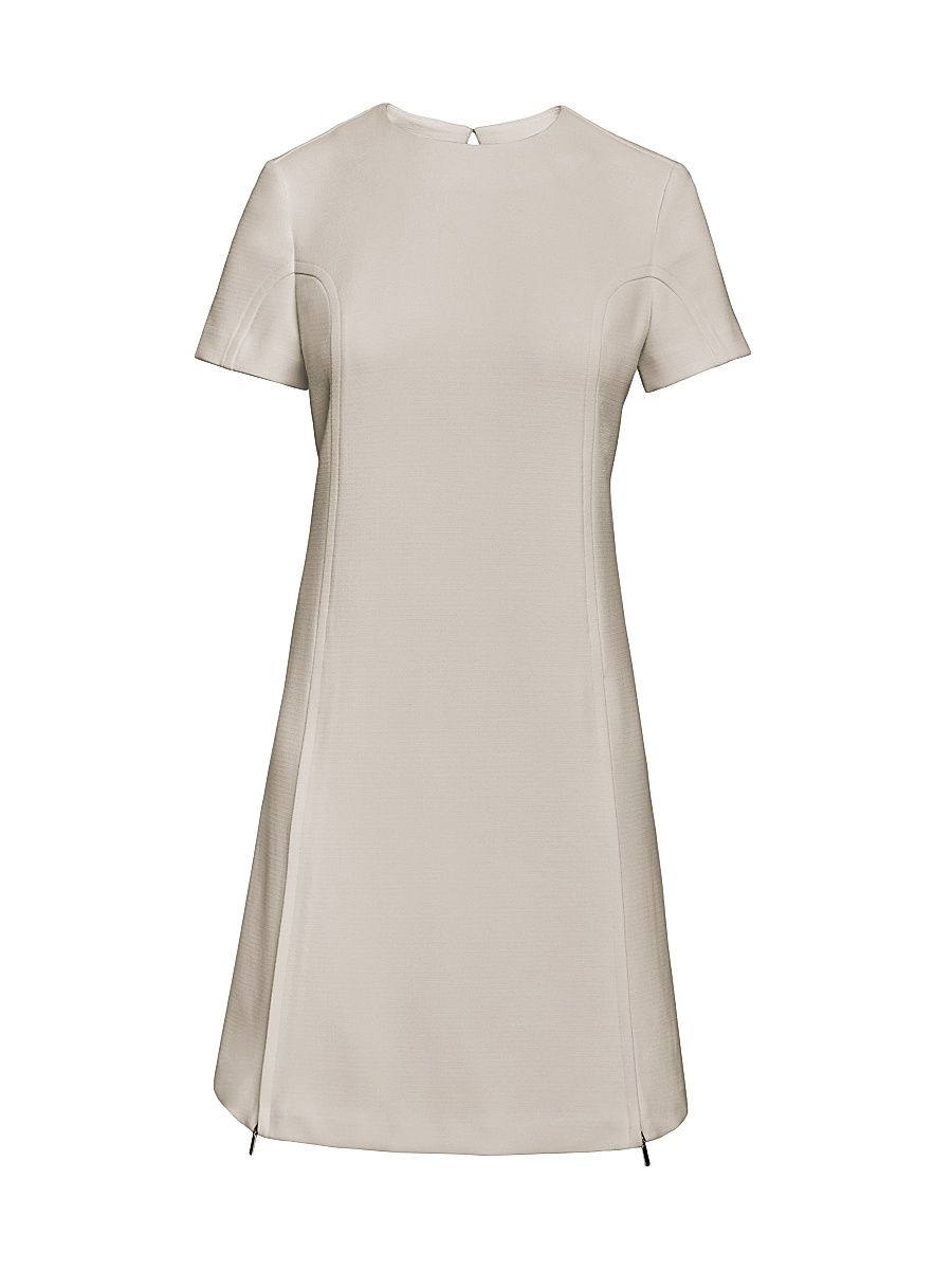 Women's Crepe A-Line Dress - Desert Sand - Size 8