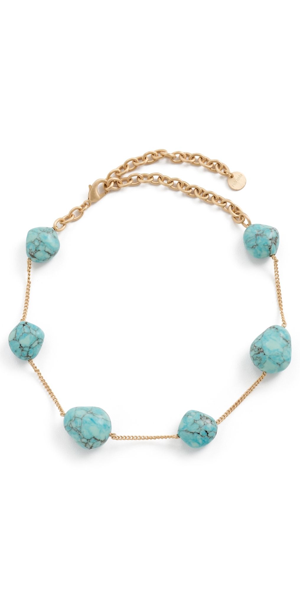 Cult Gaia Andie Necklace Ibiza Turquoise One Size