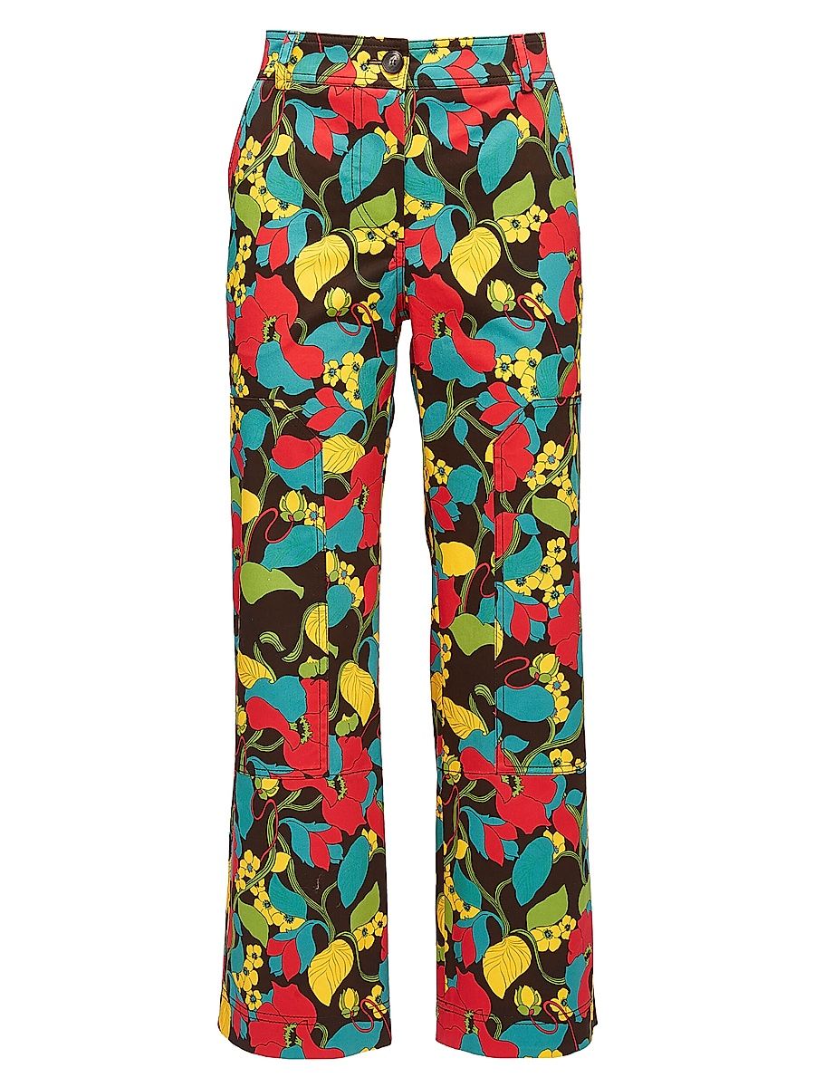 Women's Cargo Pants - Vines Brown - Size XS