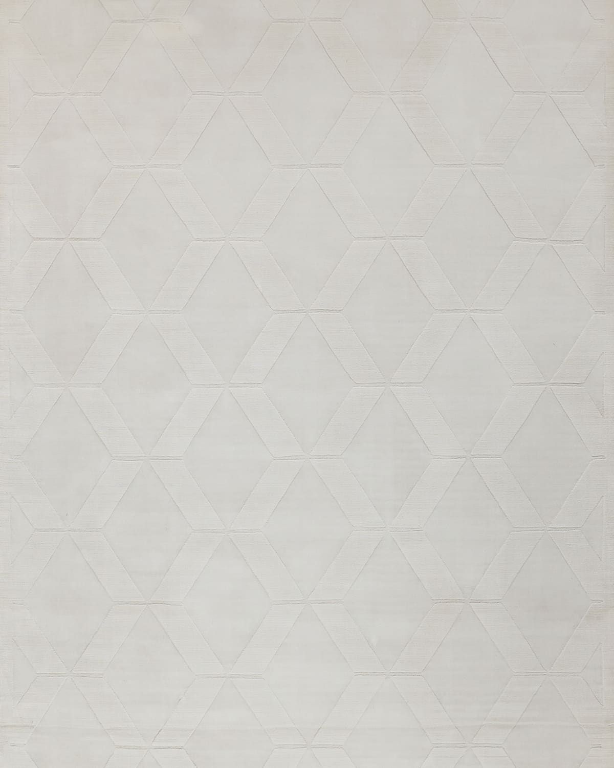 Brunello Hand-Loomed White Rug
