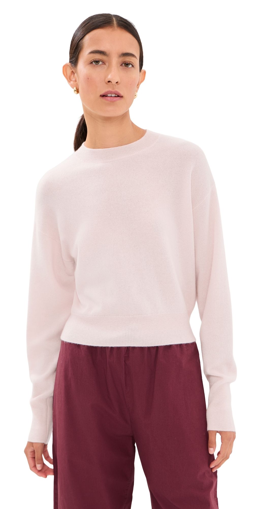 Le Kasha Menorca Cashmere Sweater Light Pink M