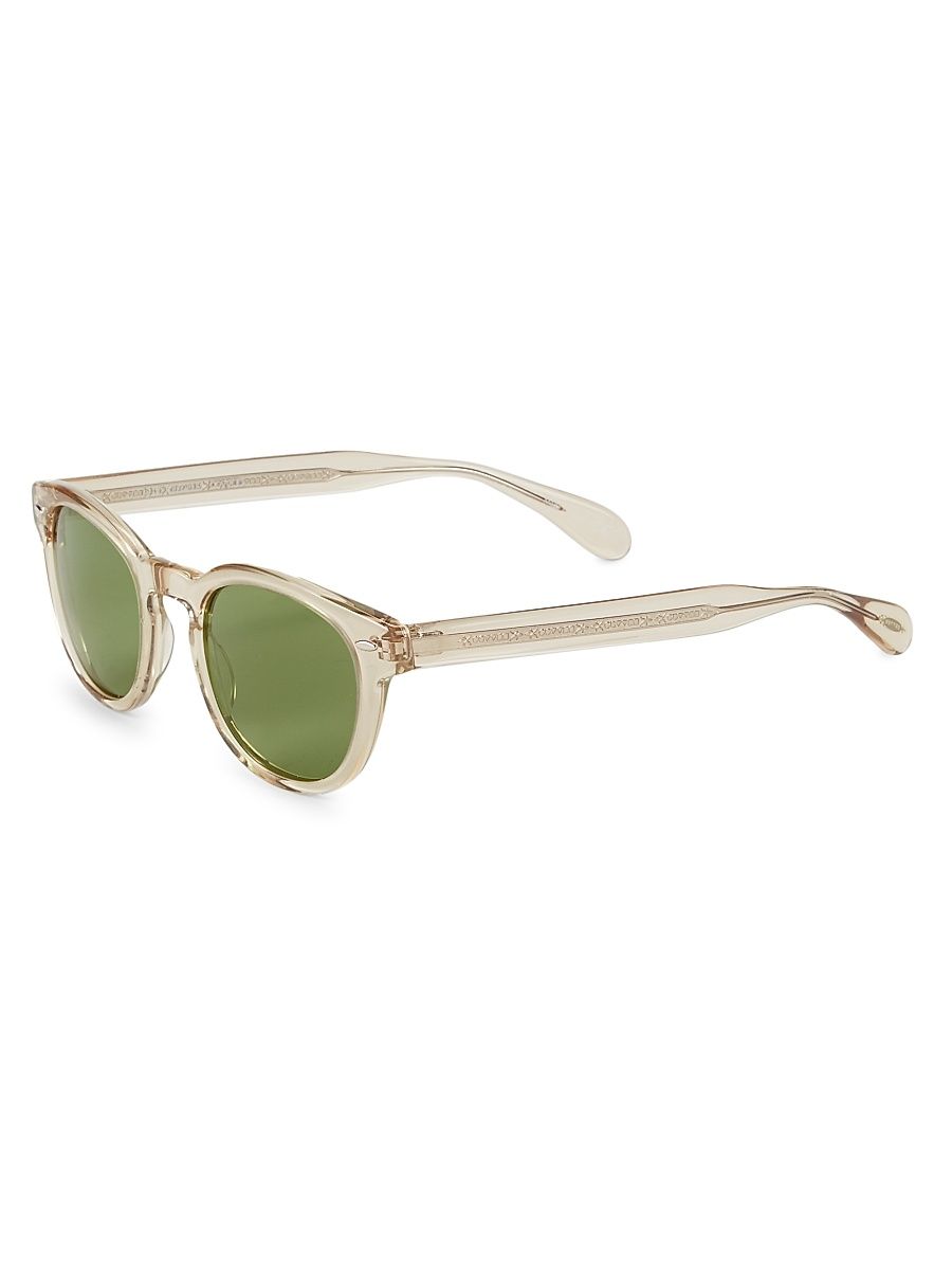 Men's Sheldrake 49MM Phantos Sunglasses - Light Beige