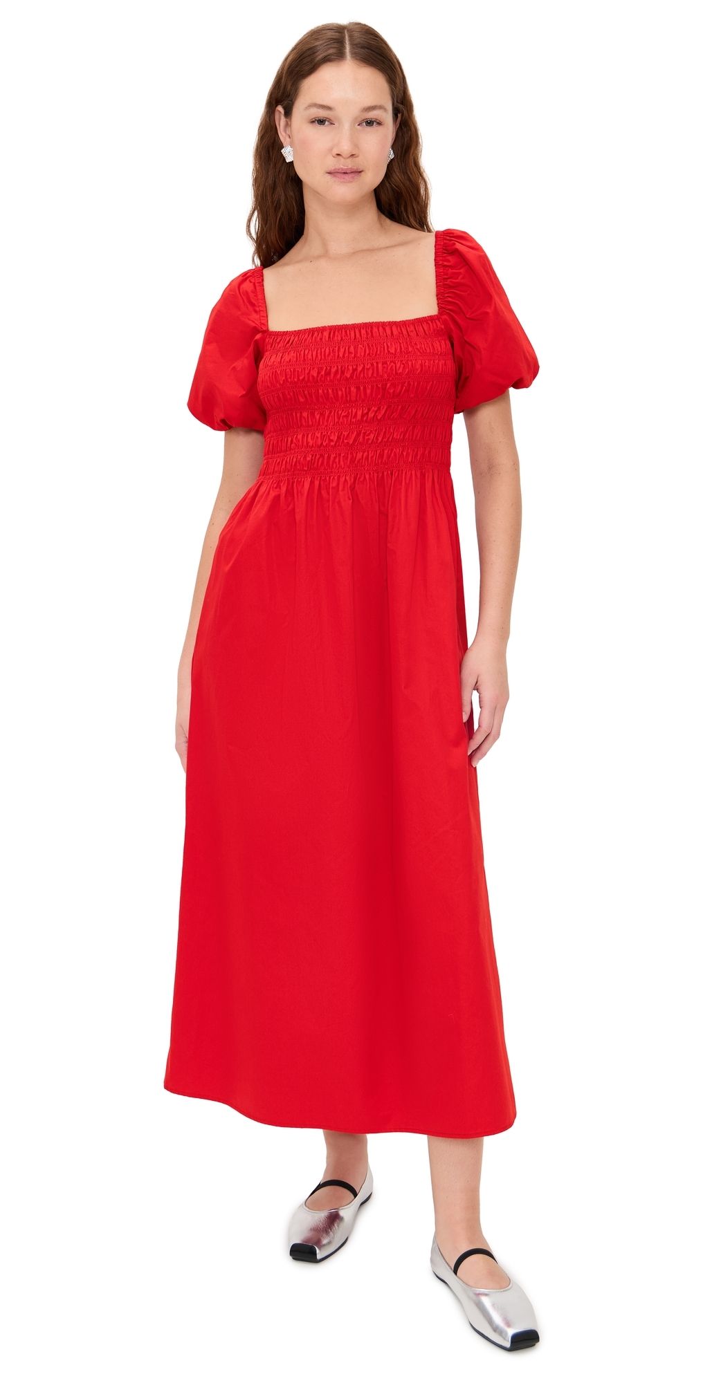 Hill House Home The Julia Dress Carmine/Red XL