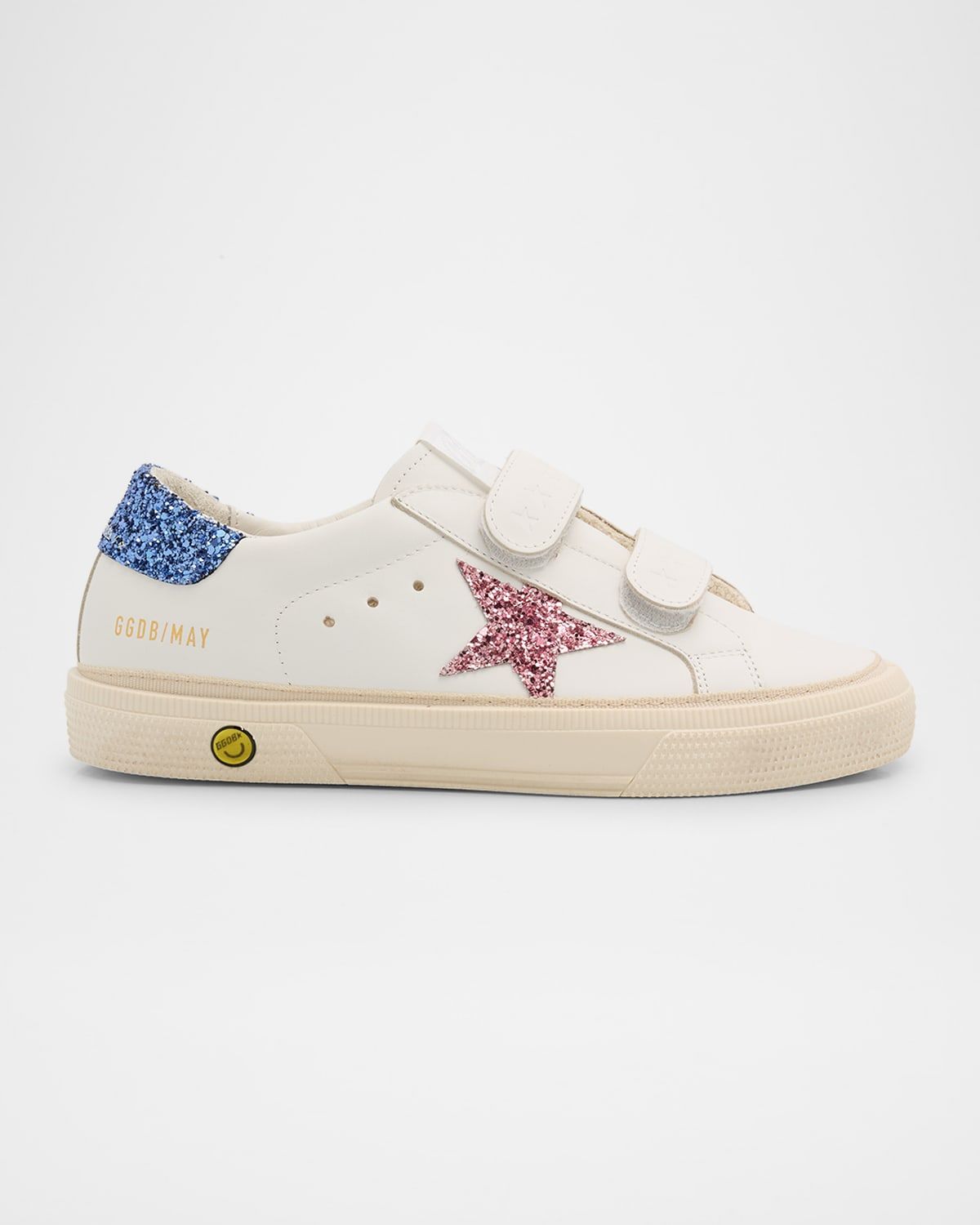 Girl & apos;s May Glitter Trim Low Top Sneakers, Toddlers/Kids