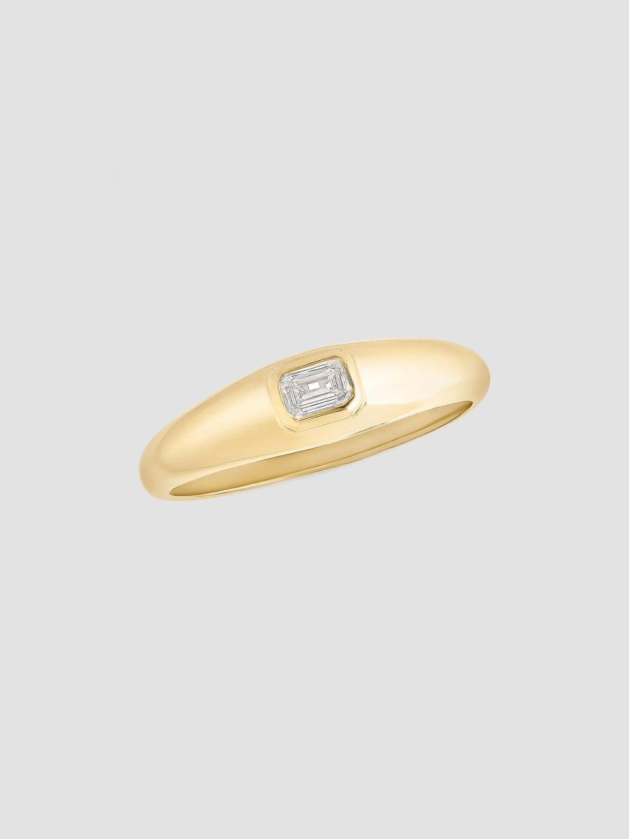 Lana Women's 14K Yellow Gold & 0.20 TCW Diamond Ring - Yellow Gold - Size 7