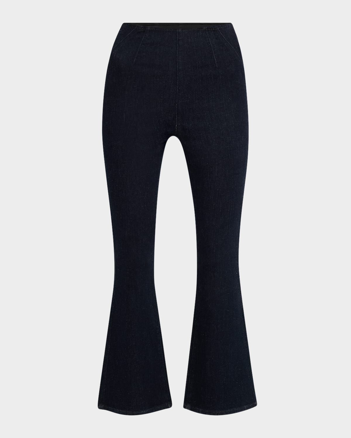 Carson Off-Duty Kick-Flare Jeans