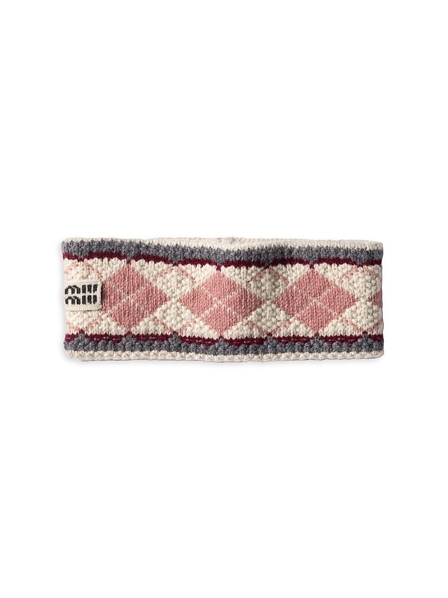 Women's Wool and Cashmere Headband - Beige