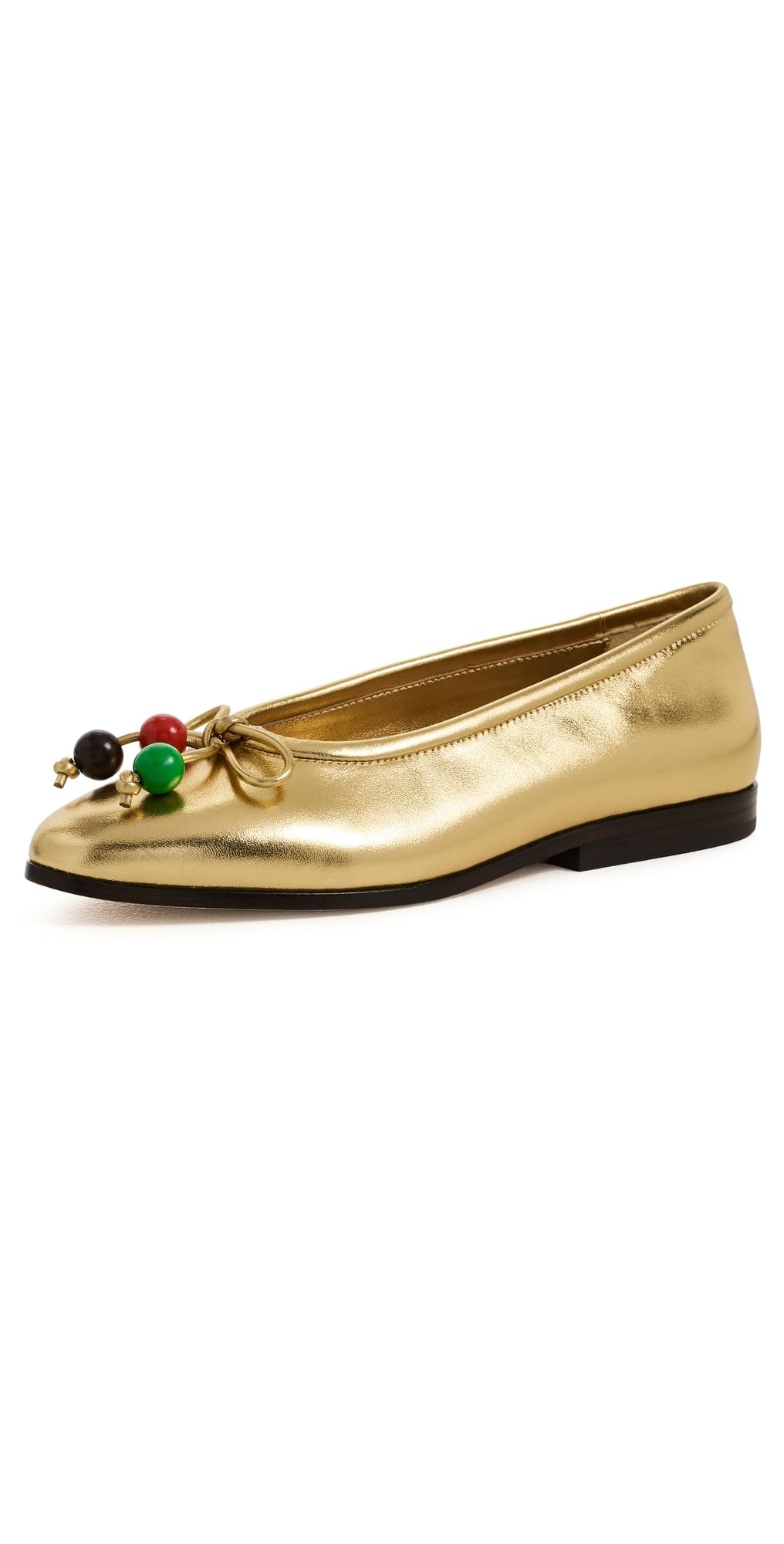 Loeffler Randall Noelle Flats Champagne 9.5