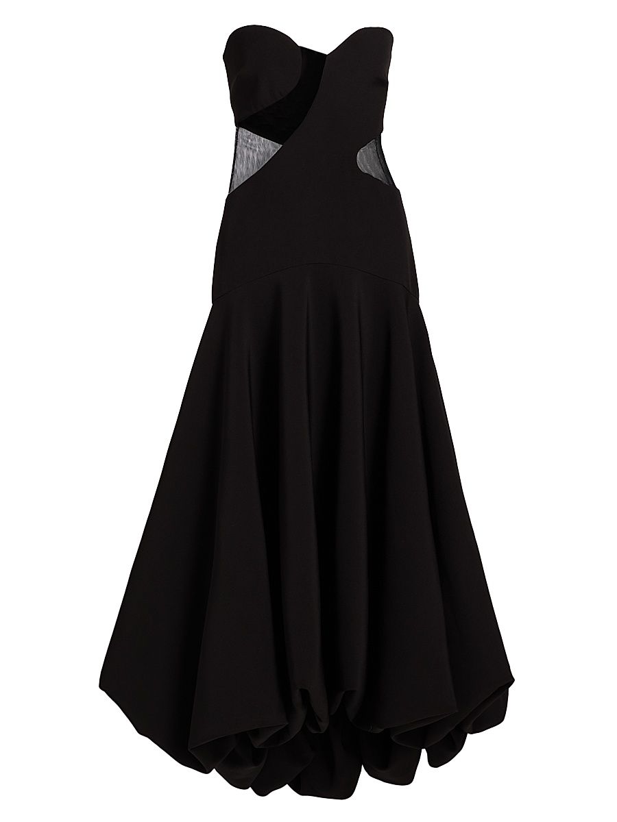 Women's Daniella Sweetheart Maxi Dress - Black - Size 10