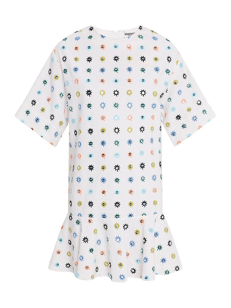 Women's Iherko Poplin Minidress - Size Large