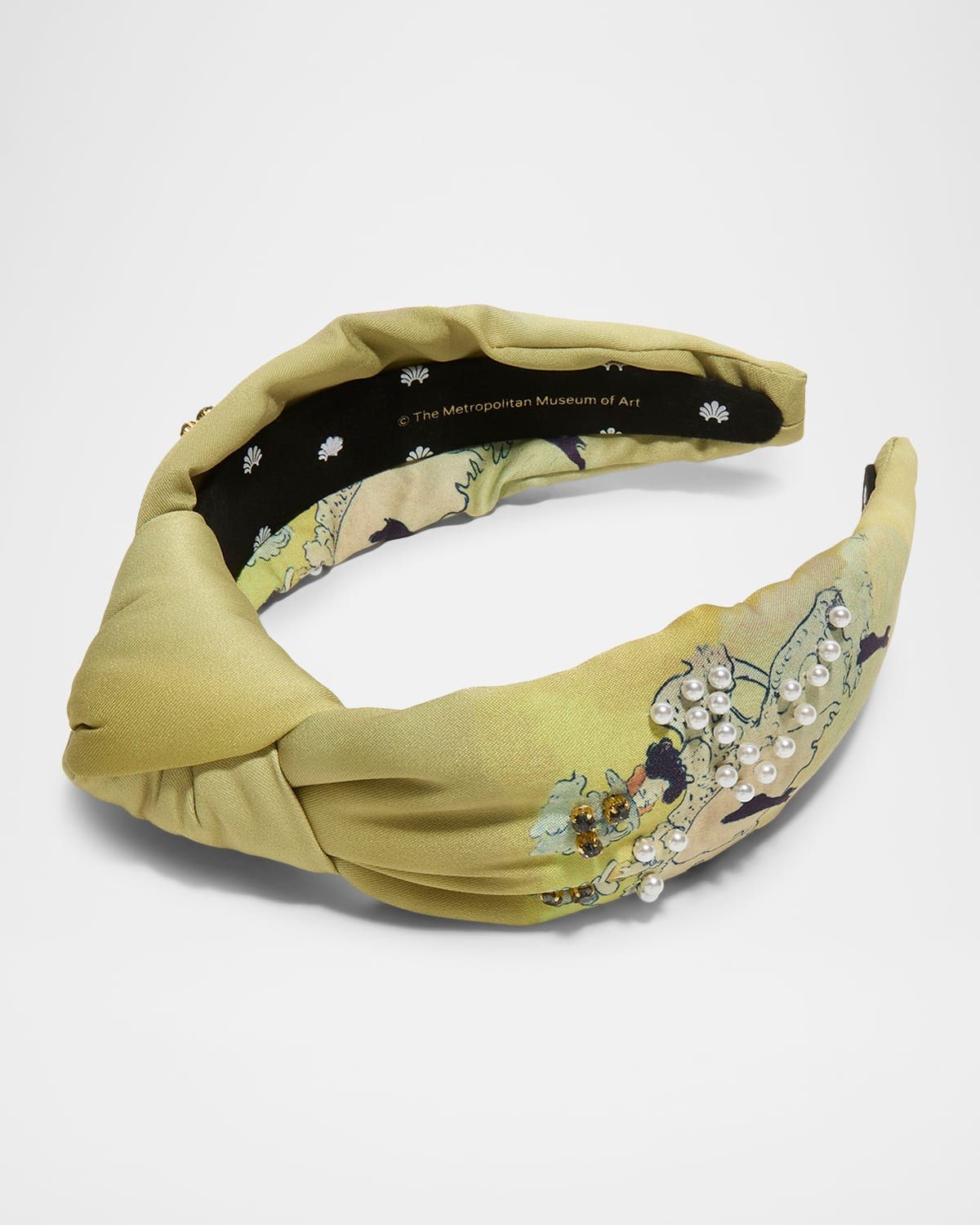 x The Met Toulouse "La Troupe de Mademoiselle Eglantine with Cypresses" Headband