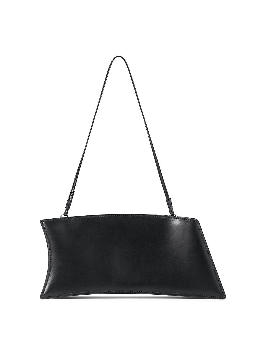 Women's Coco Leather Shoulder Bag - Black