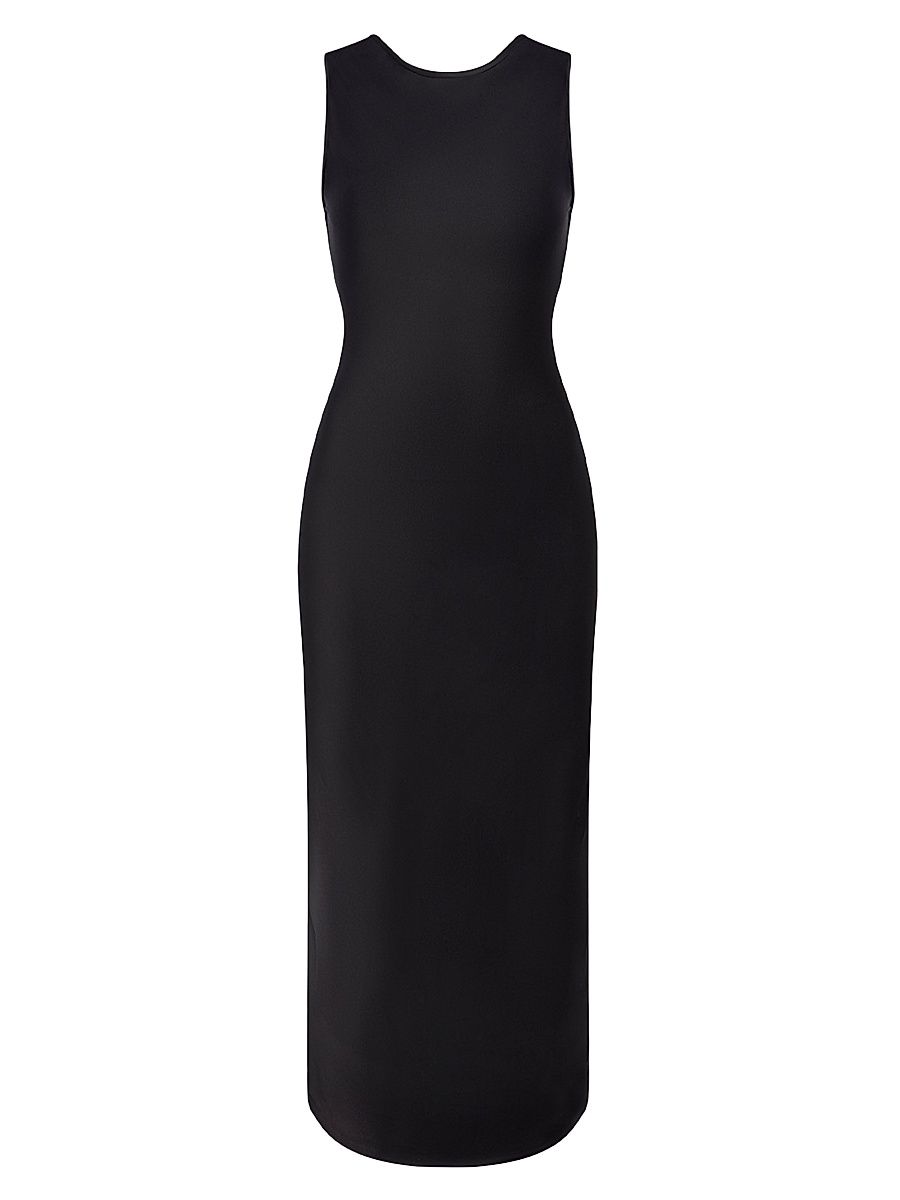 Women's Cowl Back Sheath Dress - Black - Size 8