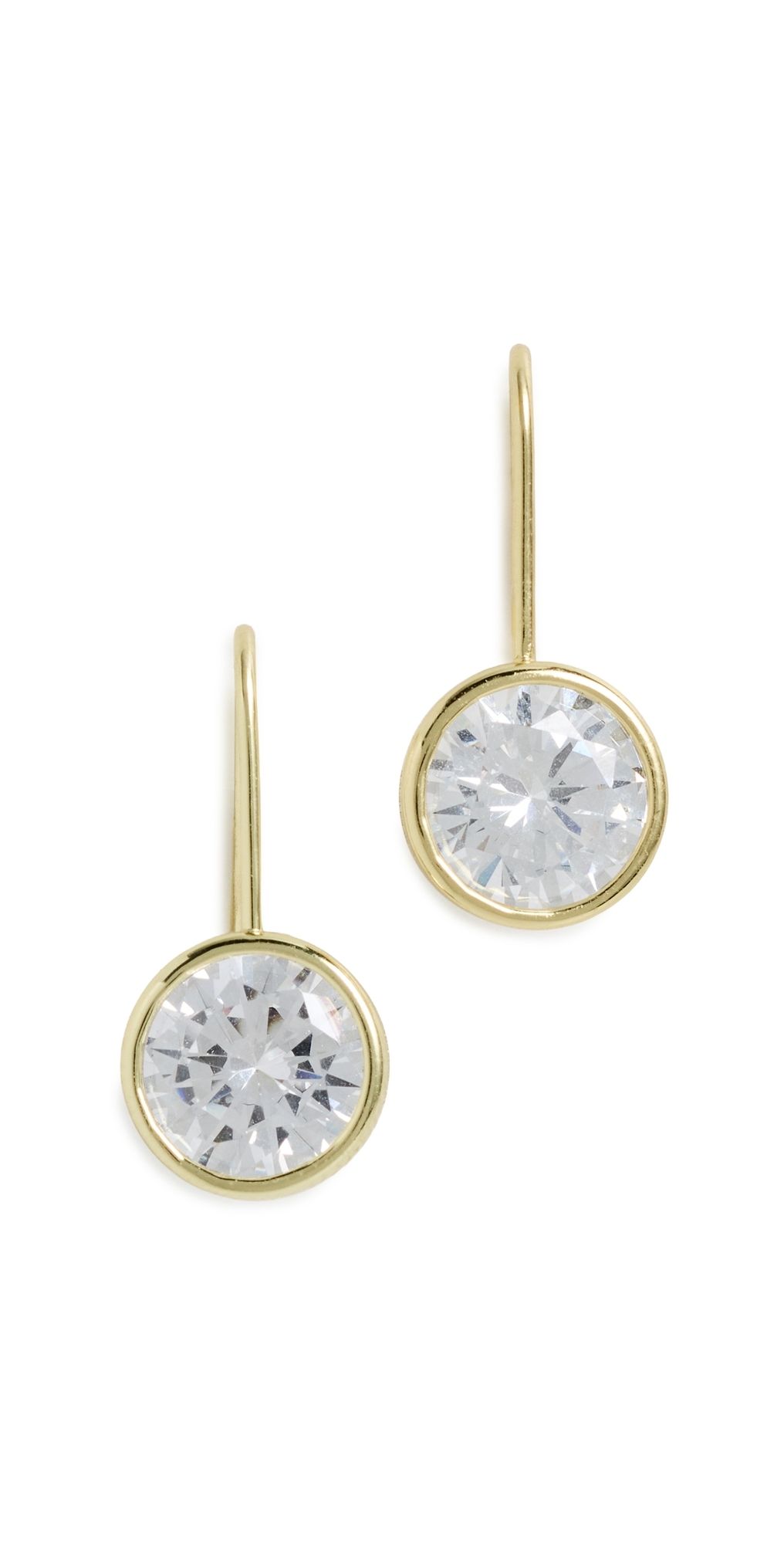 BaubleBar Fallon Earrings Silver One Size