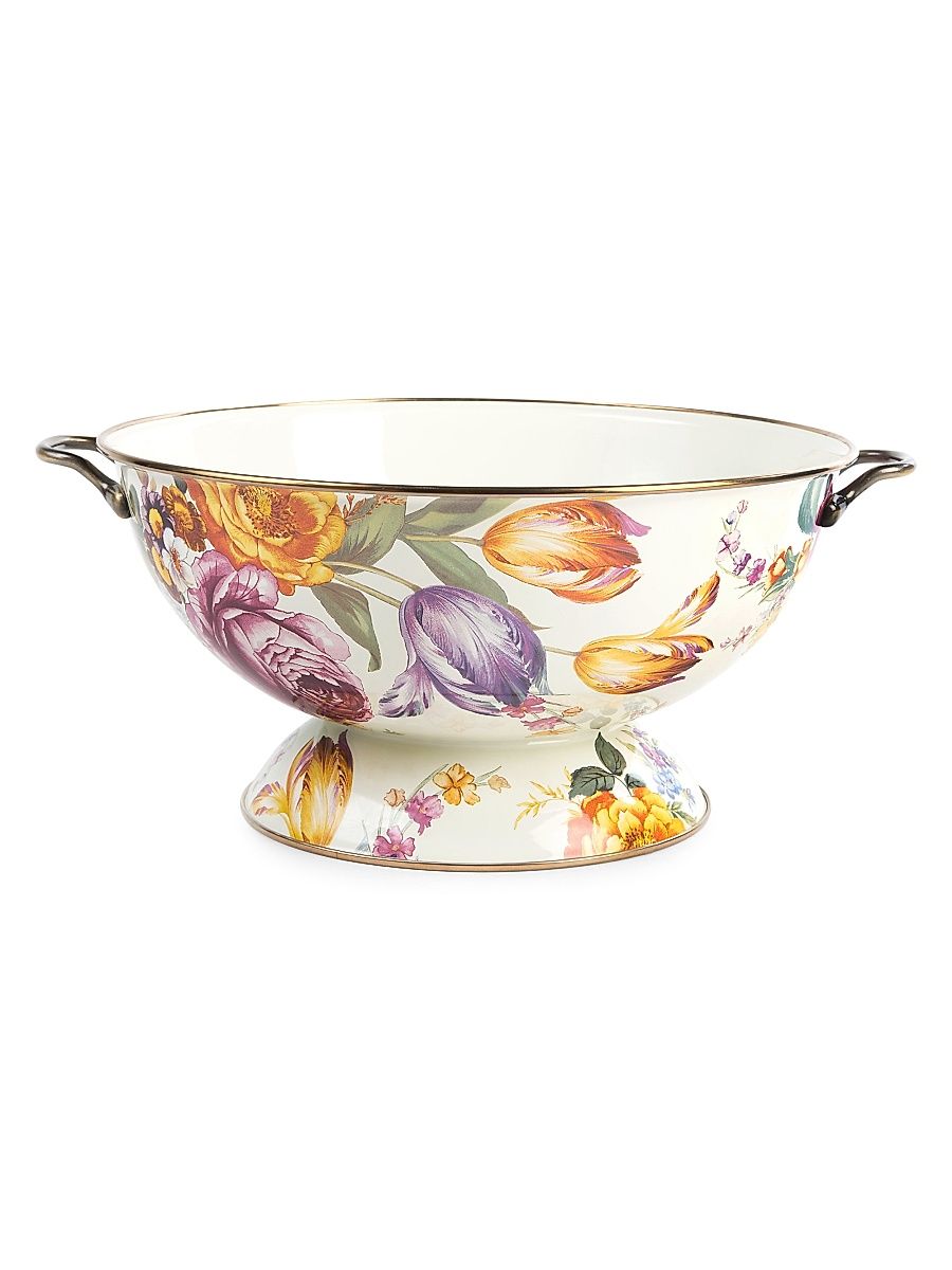 Flower Market Everything Bowl - White