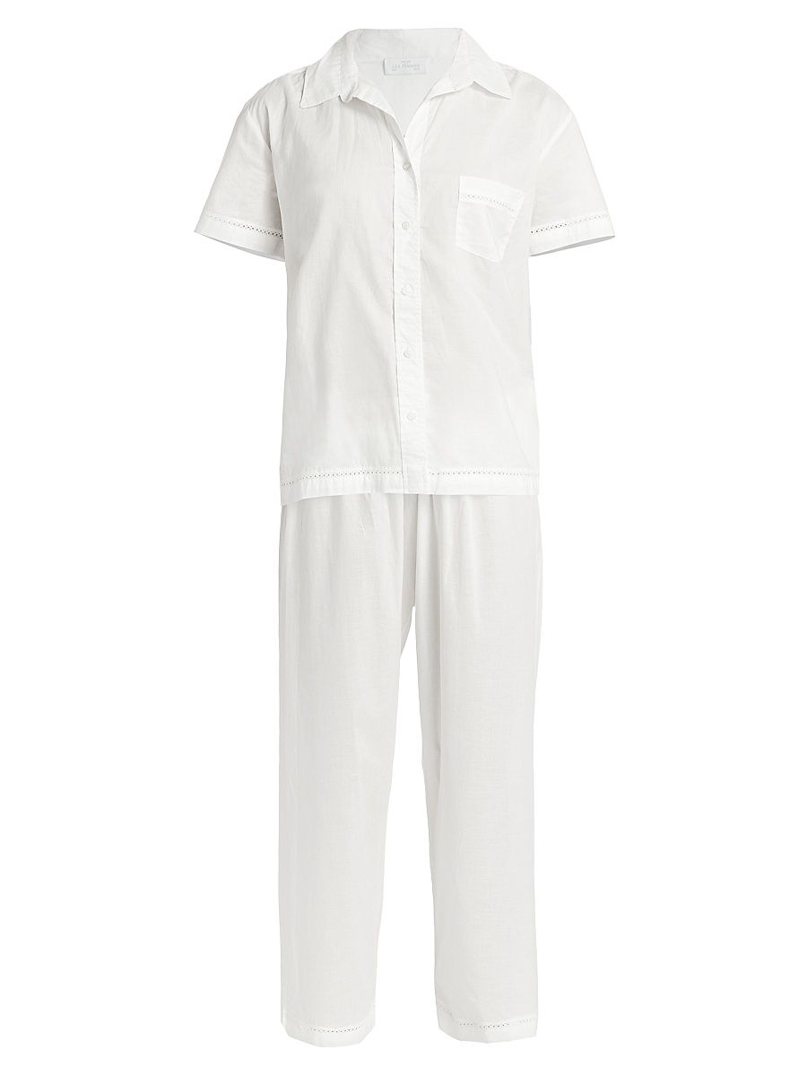 Women's Core Classics Pajama Set - White - Size XL