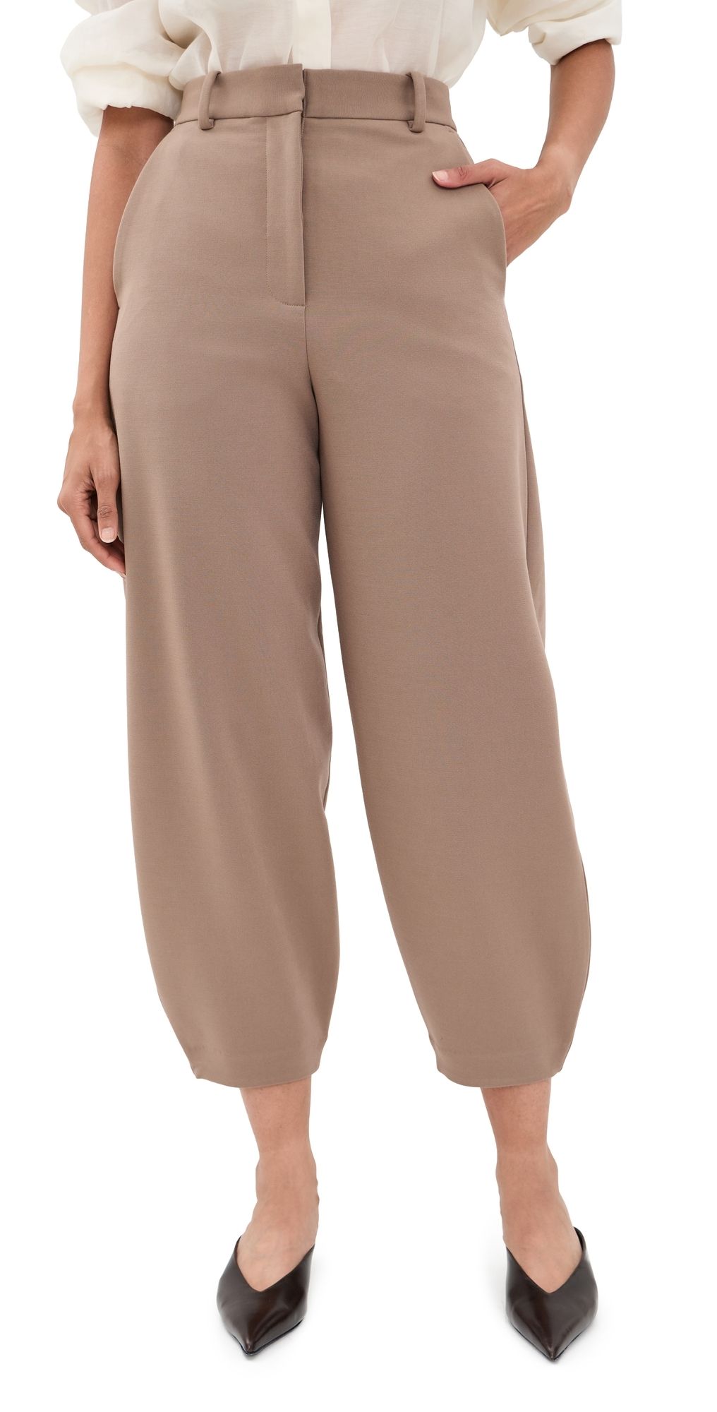 By Malene Birger Carlien Balloon Trousers Fossil 42
