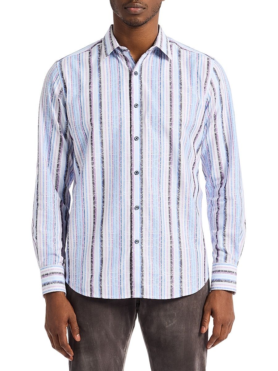 Men's Drakeswood Button-Front Shirt - Size XL
