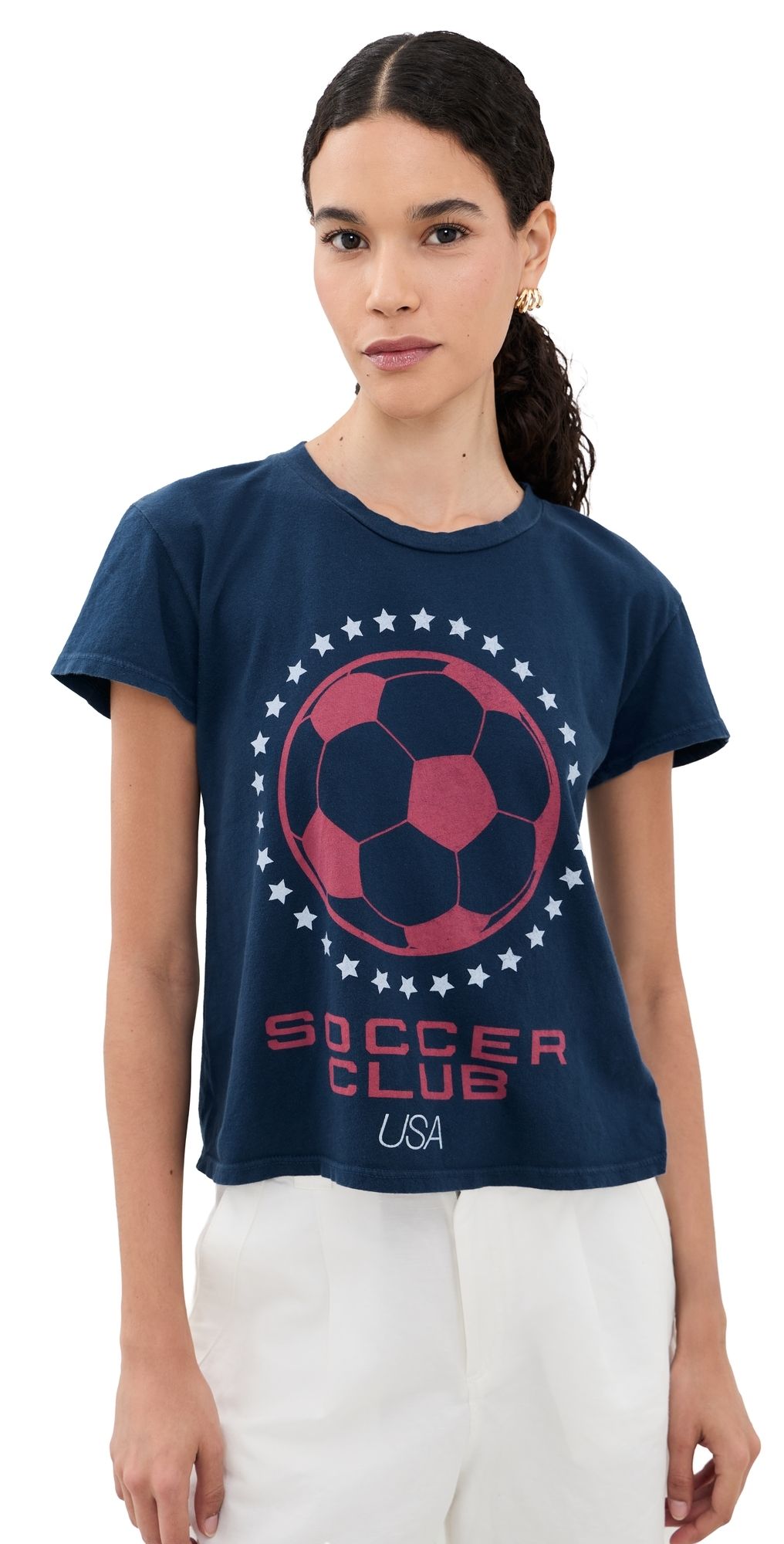 Original Retro Brand Soccer Club USA Fitted Tee VMN M