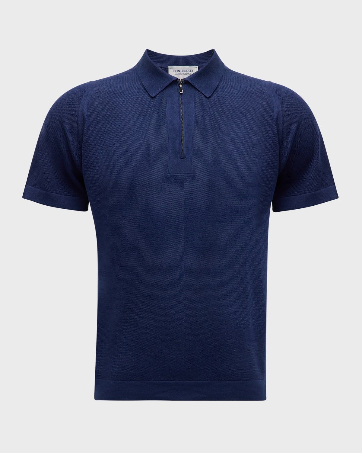 Men & apos;s Sandbanks Pique Quarter-Zip Polo Shirt