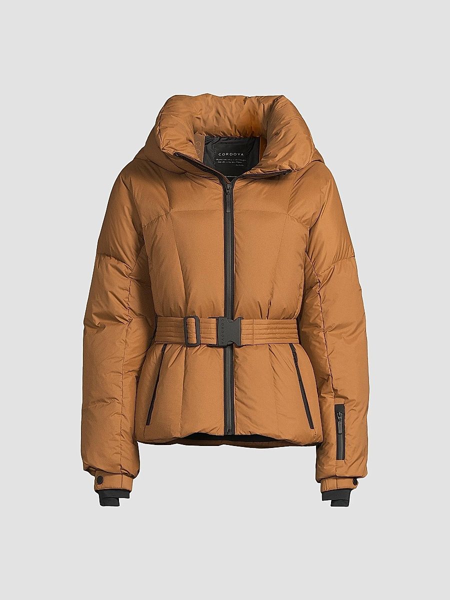 Cordova Women's Monterosa Belted Jacket - Sepia - Size XL