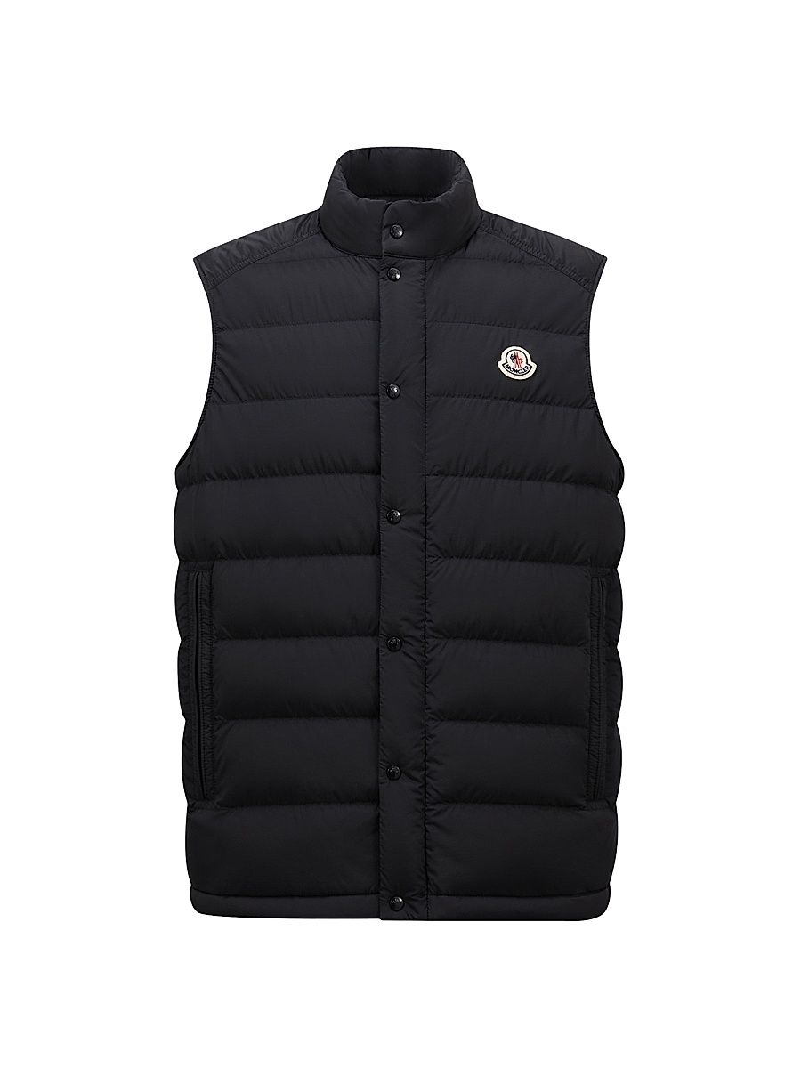 Men's Barthe Puffer Vest - Navy Blue - Size XXXXL