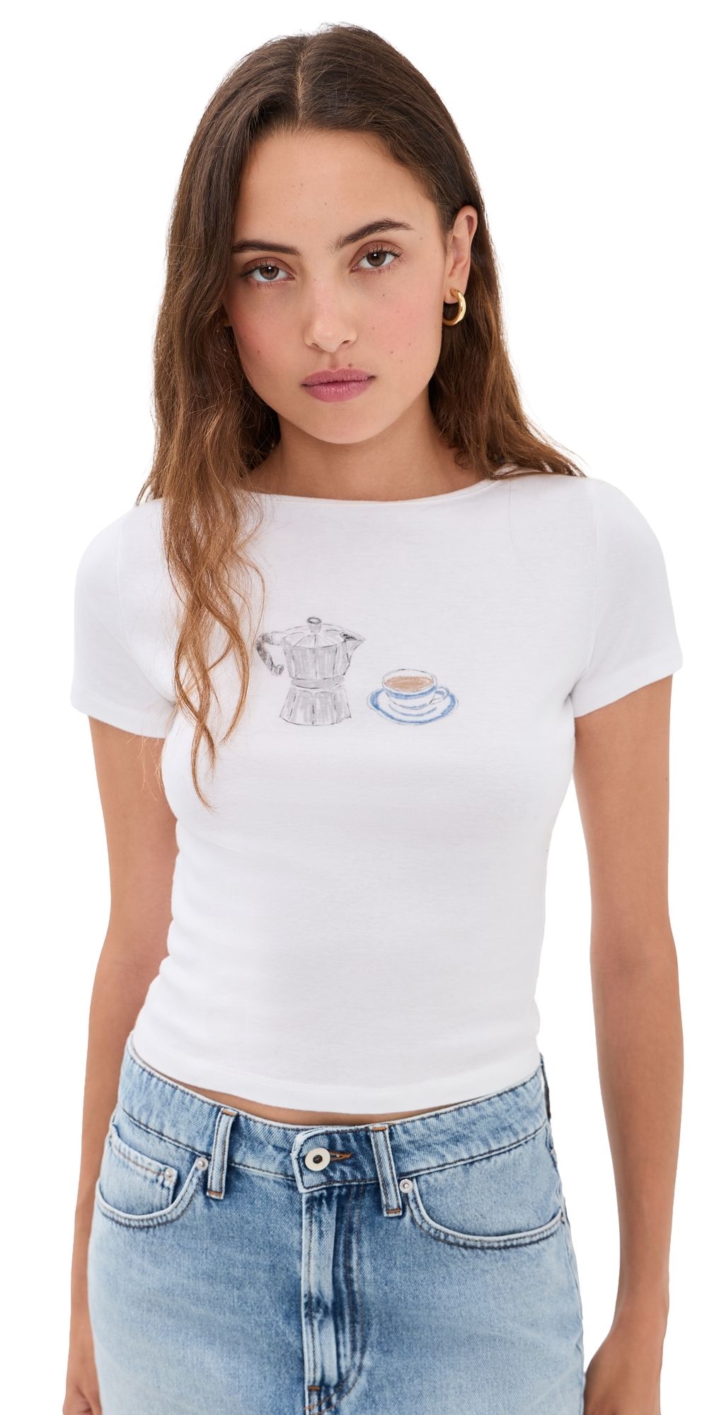 Lisa Says Gah Alex Tee Coffee XL