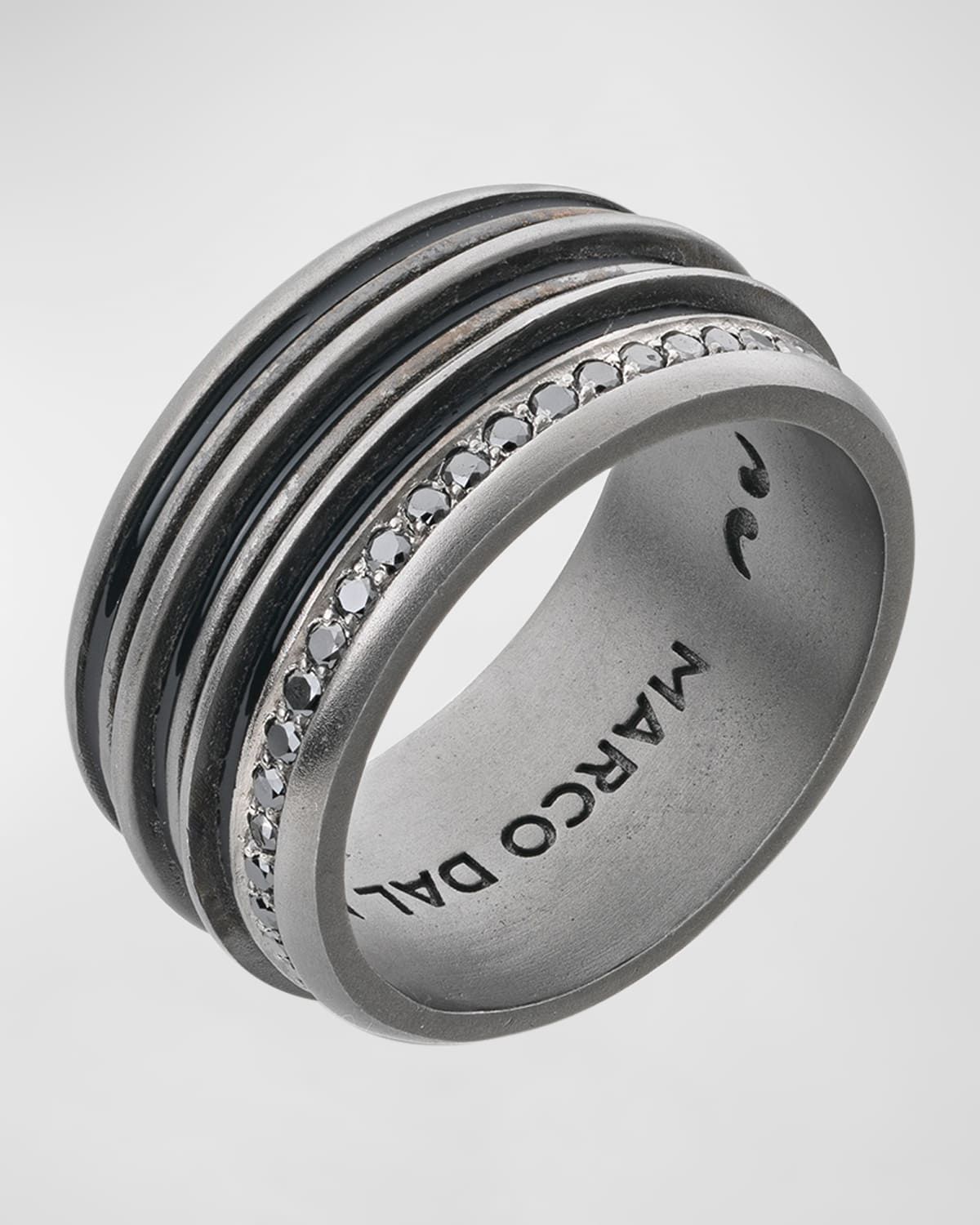 Men & apos;s Acies Wide Triple Ring
