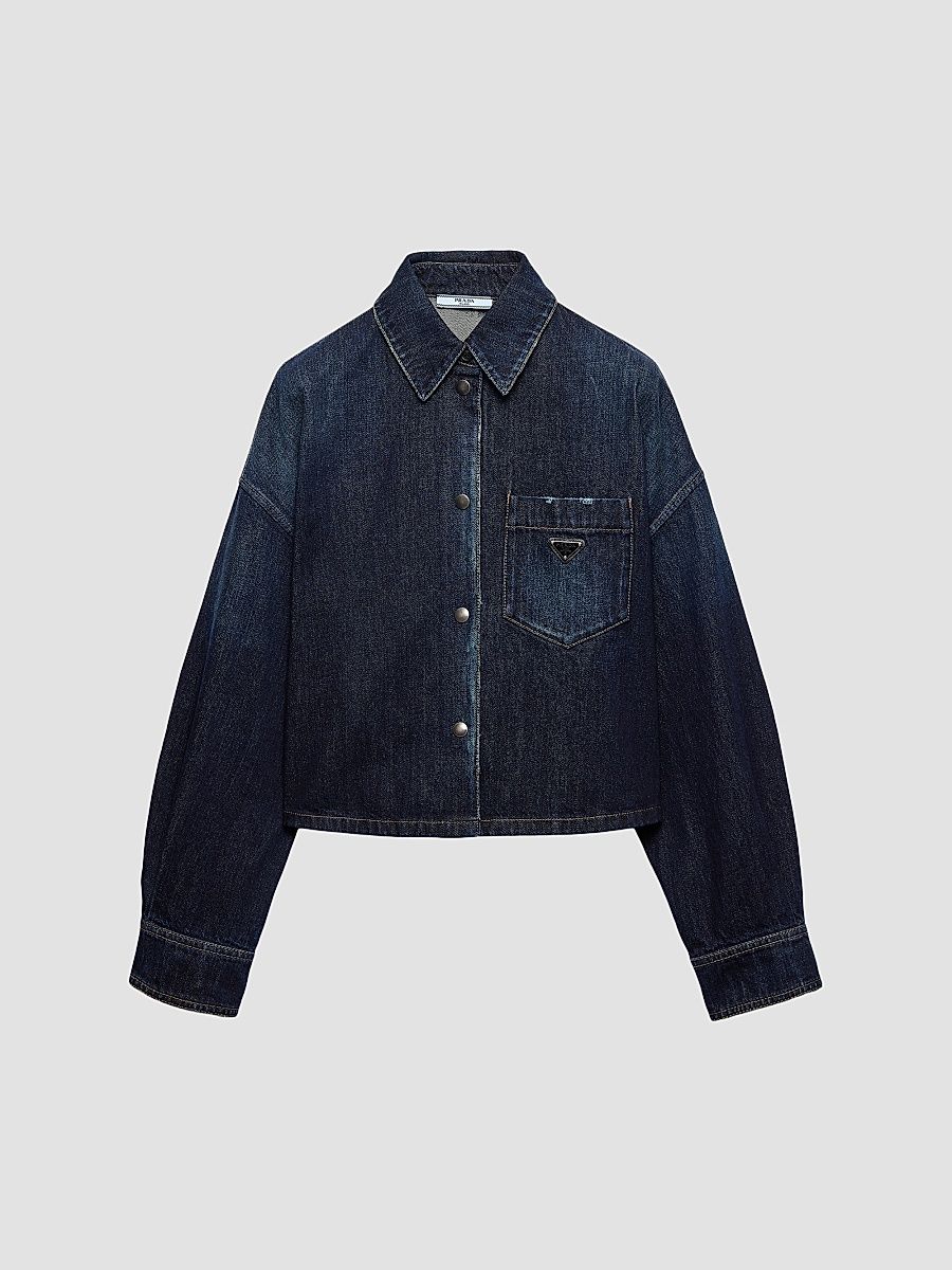 Women's Denim Shirt - Blue - Size 2