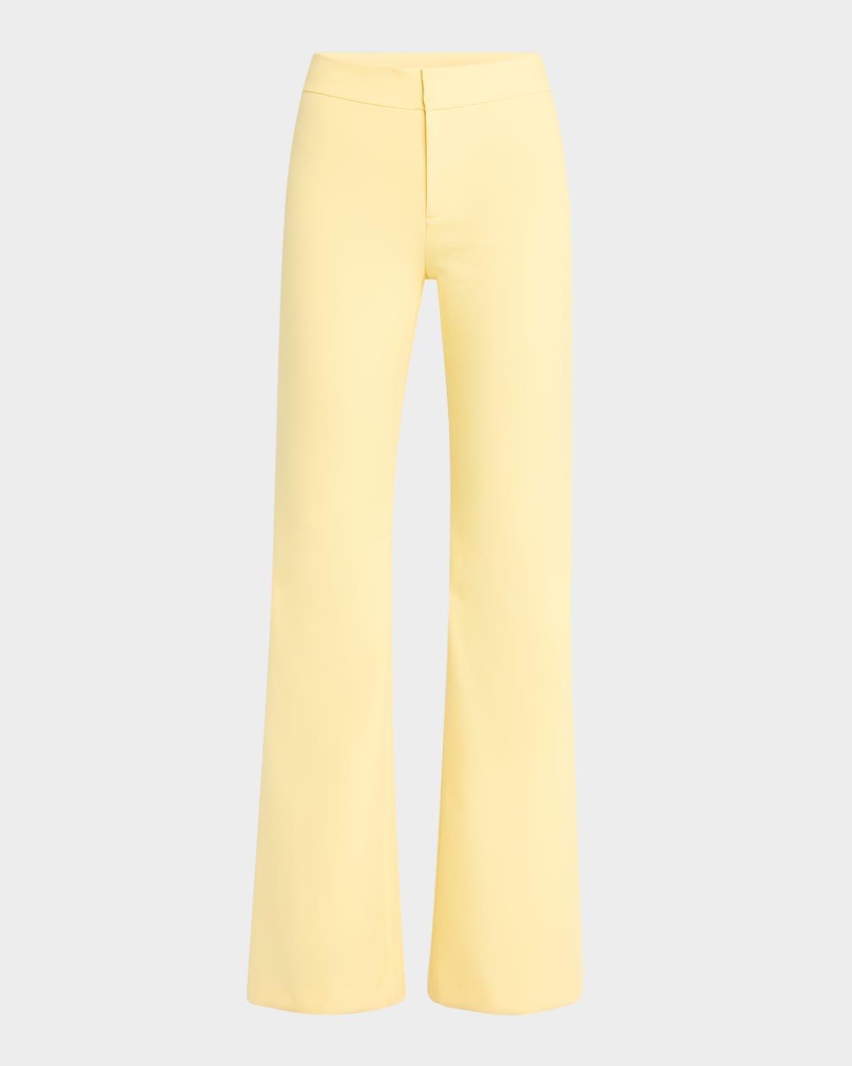 Andrew Mid-Rise Bootcut Slim Pants
