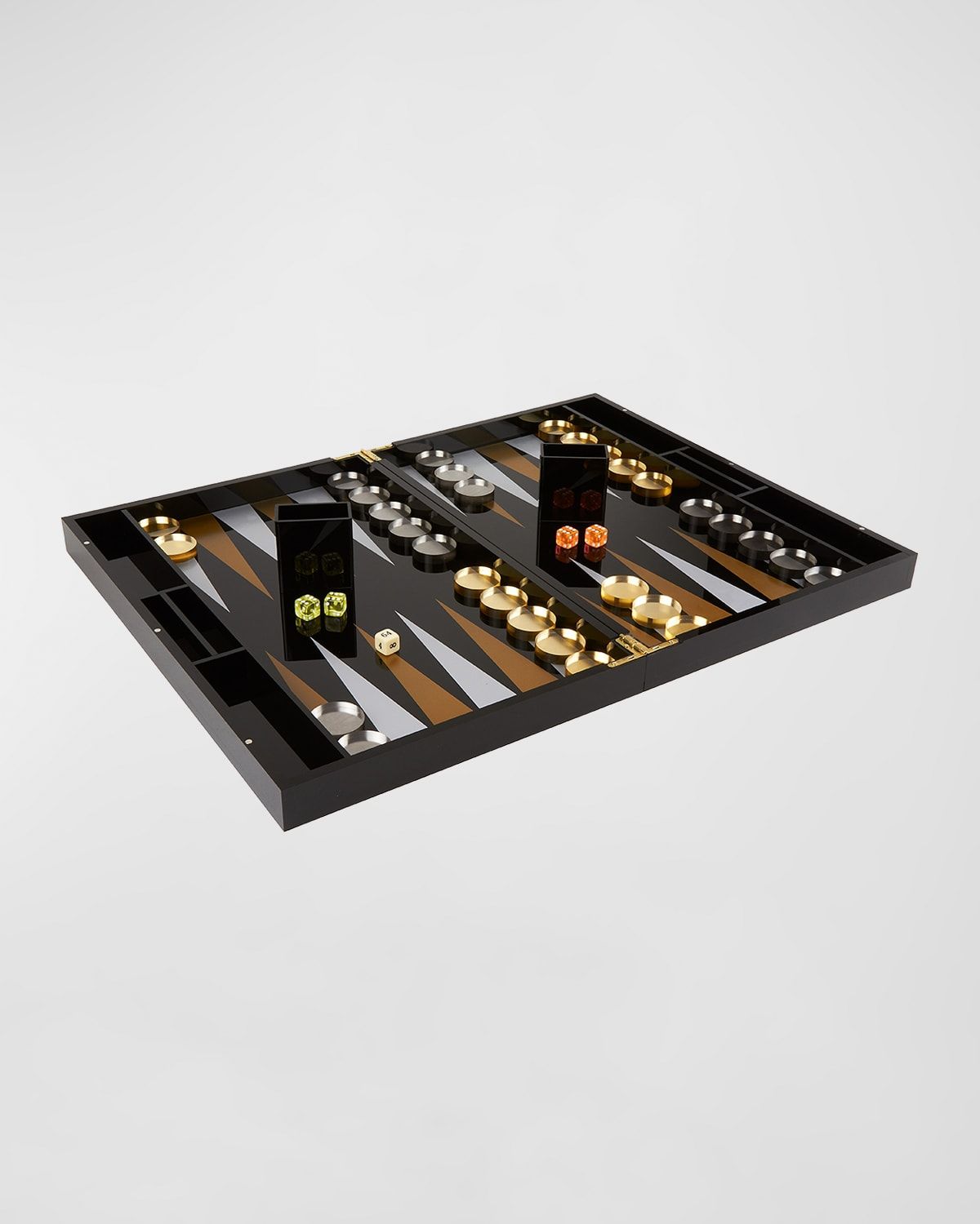 Lucite Backgammon Set