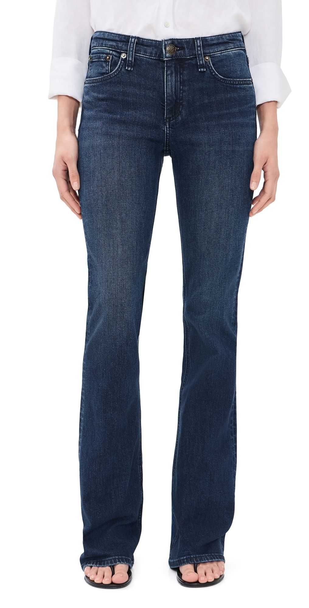 rag & bone Kinsley Bootcut Jeans Lulu 29