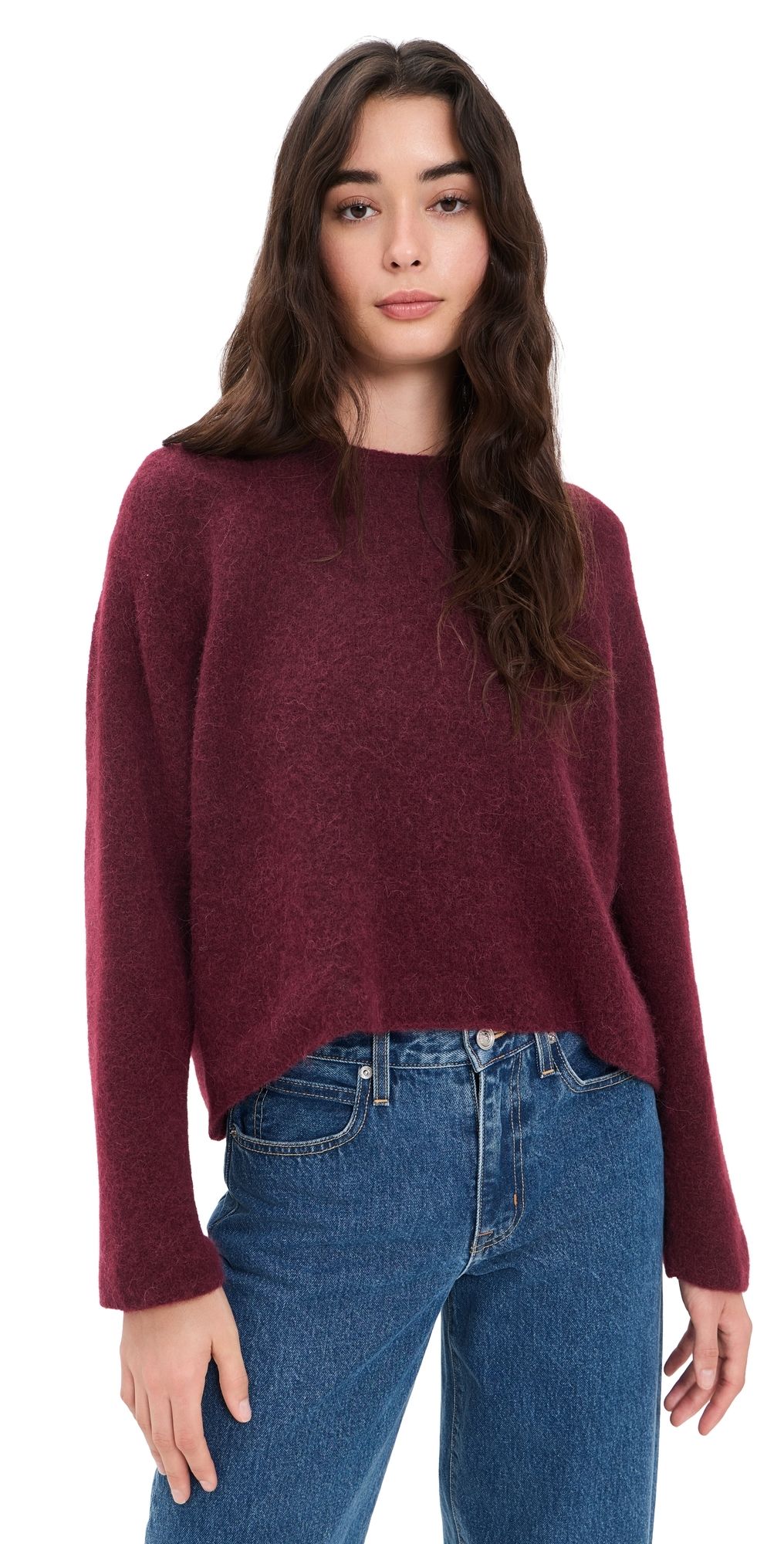 American Vintage Vitow Sweater Grenat Chine Grench S