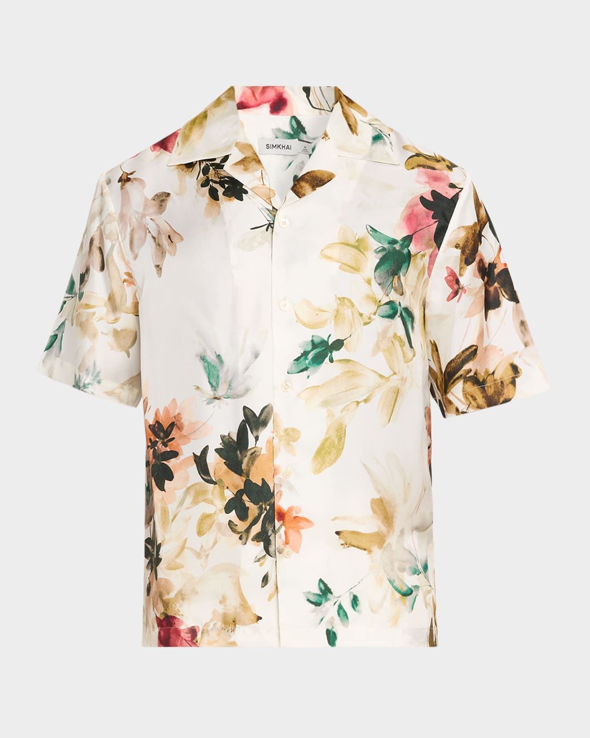 Men & apos;s Casper Printed Silk Shirt
