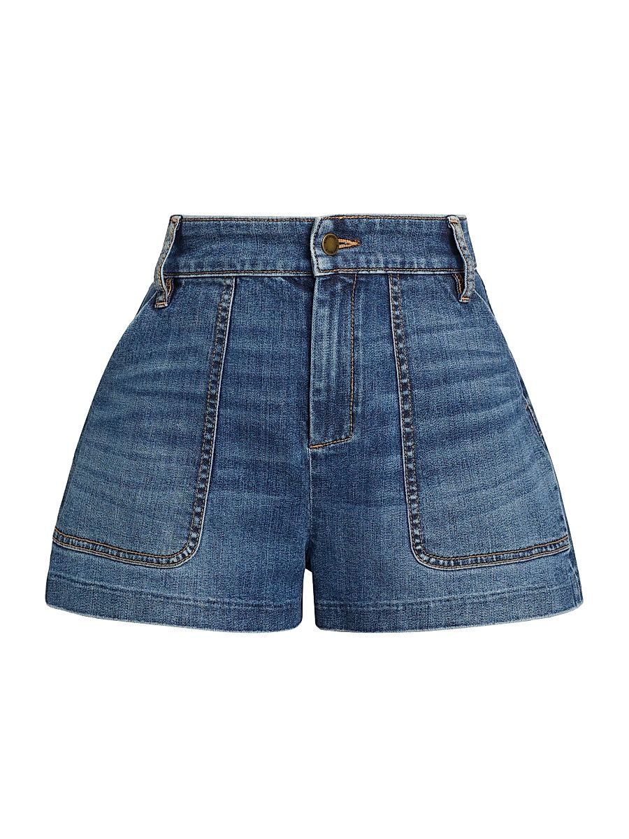 Women's Hilary Denim Shorts - Medium Wash - Size 24