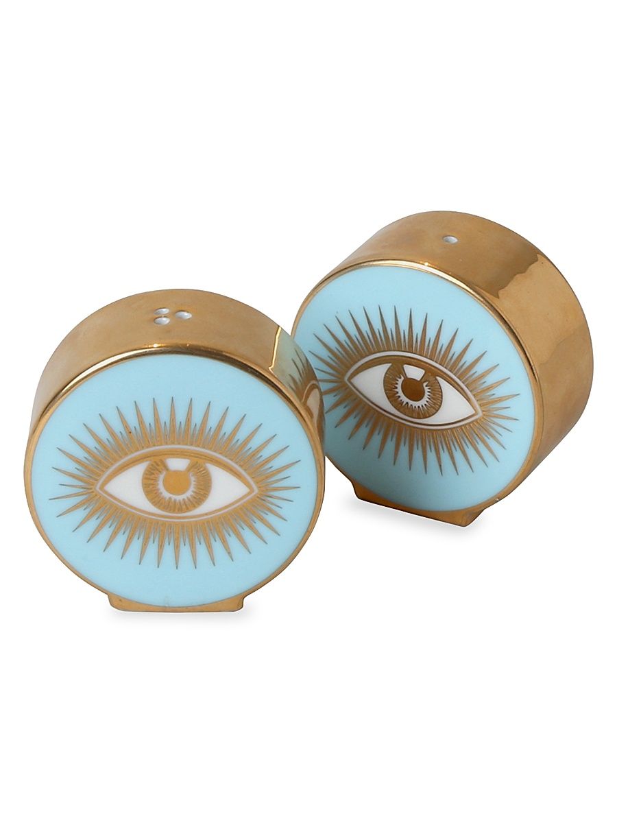 Jonathan Adler Muse 2-Piece Le Wink Salt & Pepper Shaker Set