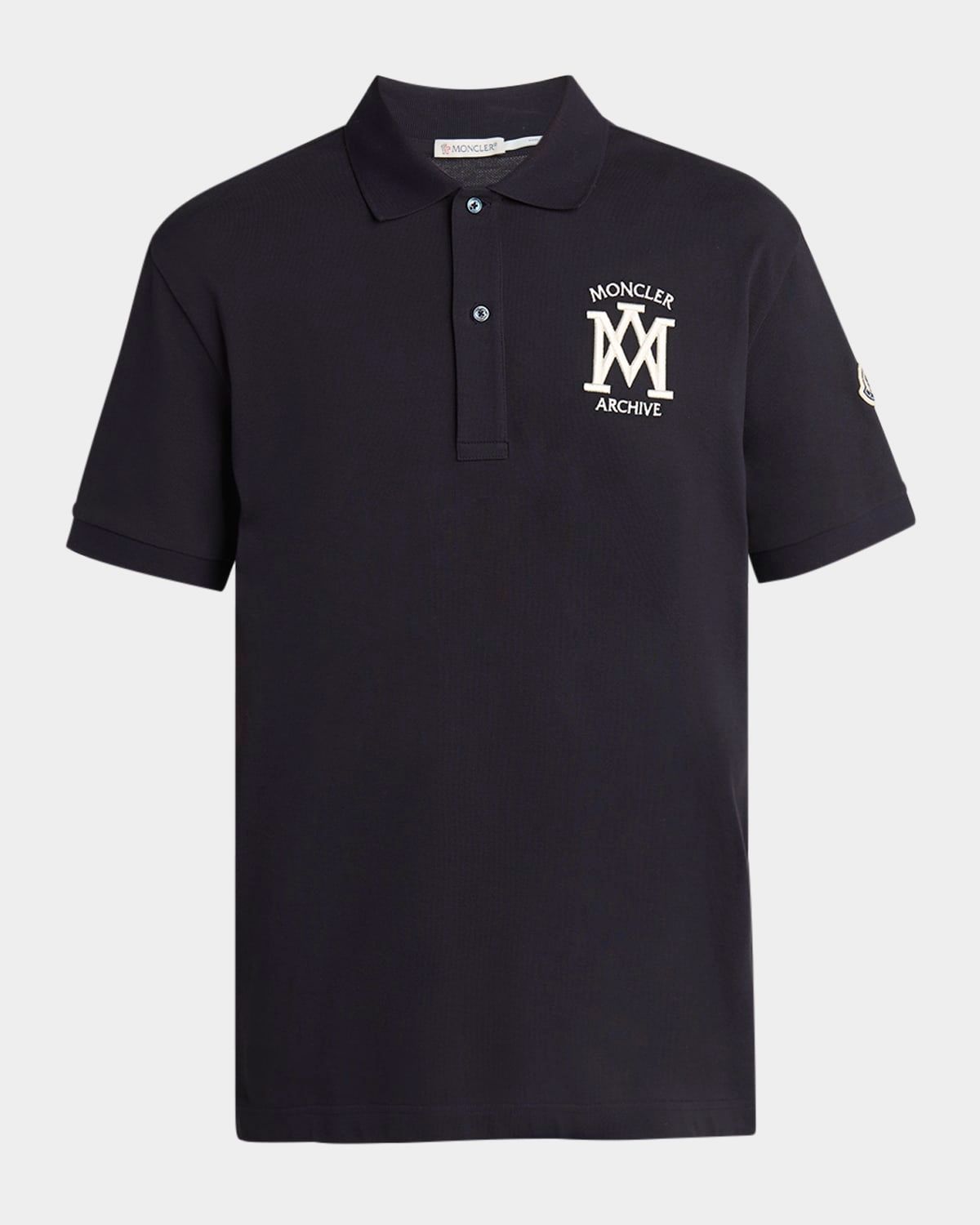 Men & apos;s Cotton Archive Logo Polo Shirt