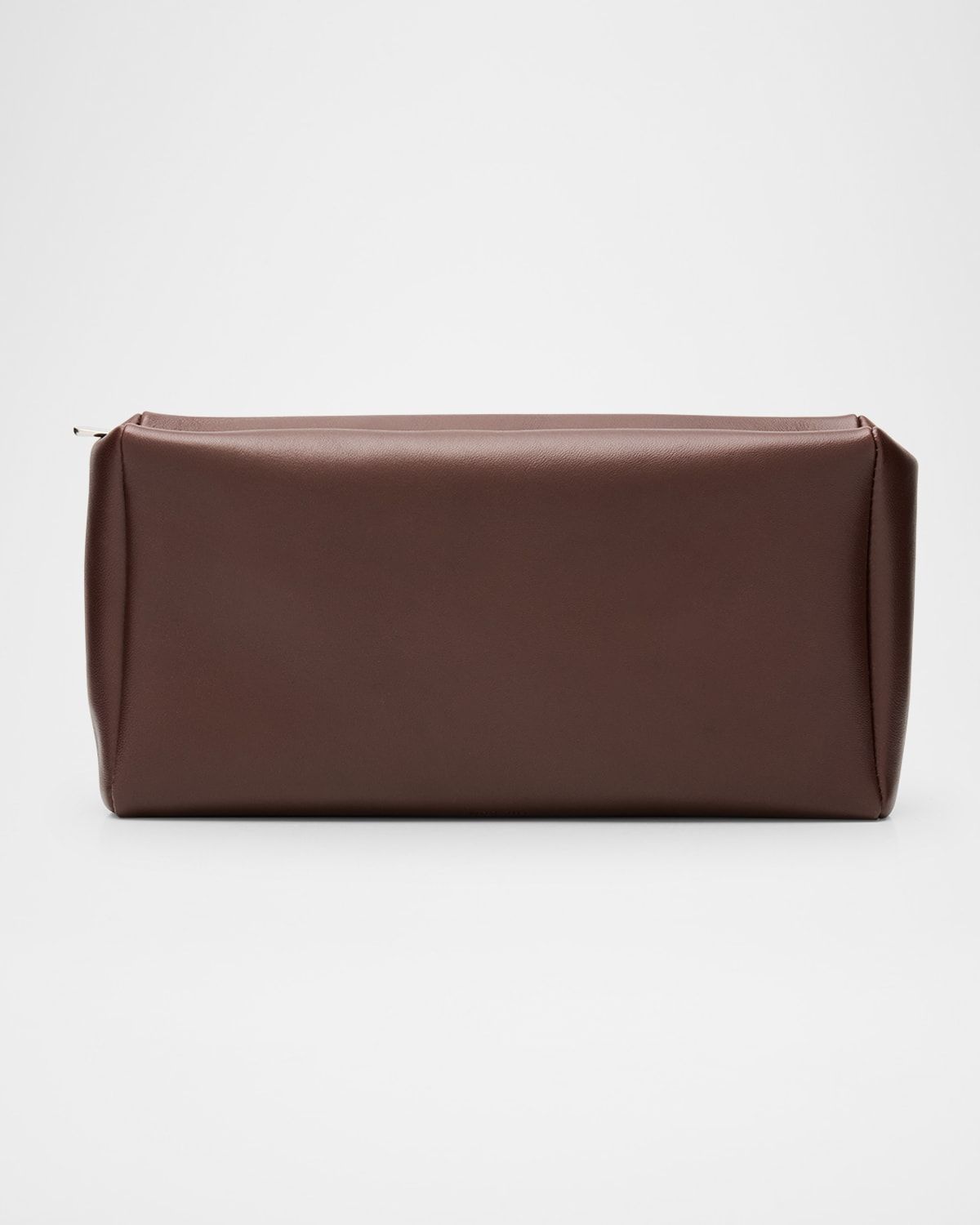 Compact Clutch Bag in Nappa Leather