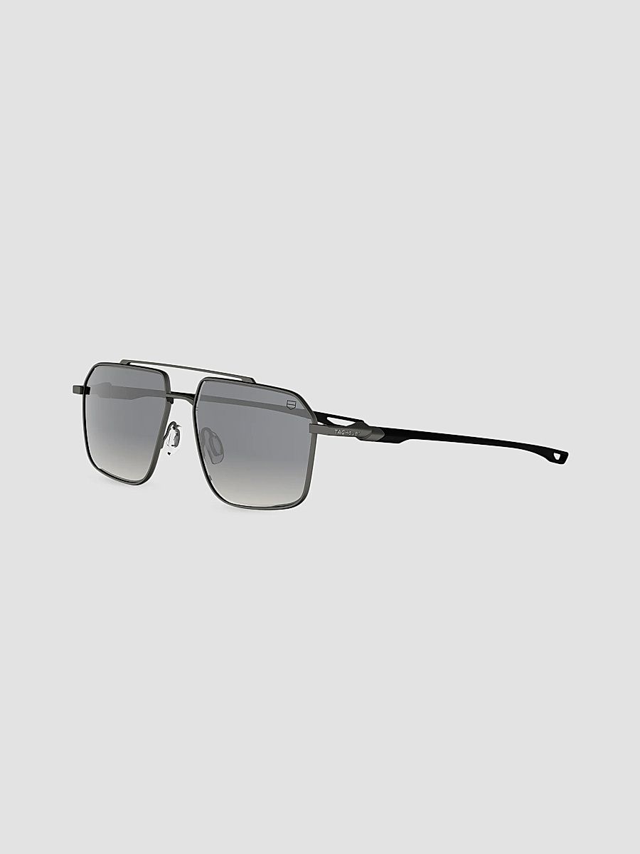 Women's Mini Vingt 57MM Aviator Sunglasses - Black Grey