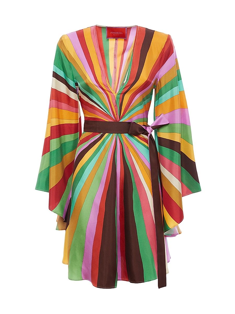 Women's Mini Magnifico Dress (Placée) - Rainbow Place Multicolor - Size 2