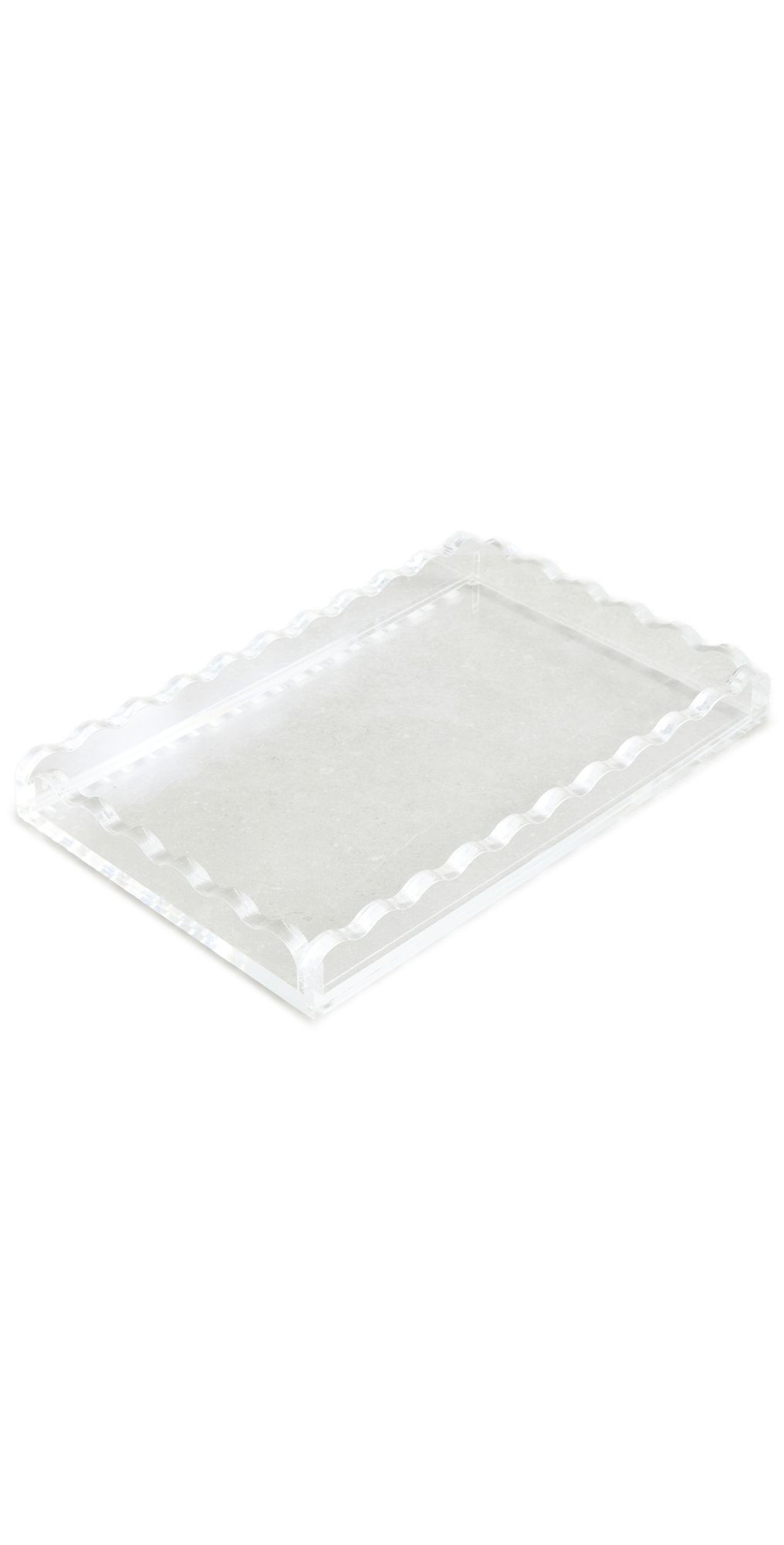 Tizo Design Small Tray 8x12 Clear One Size