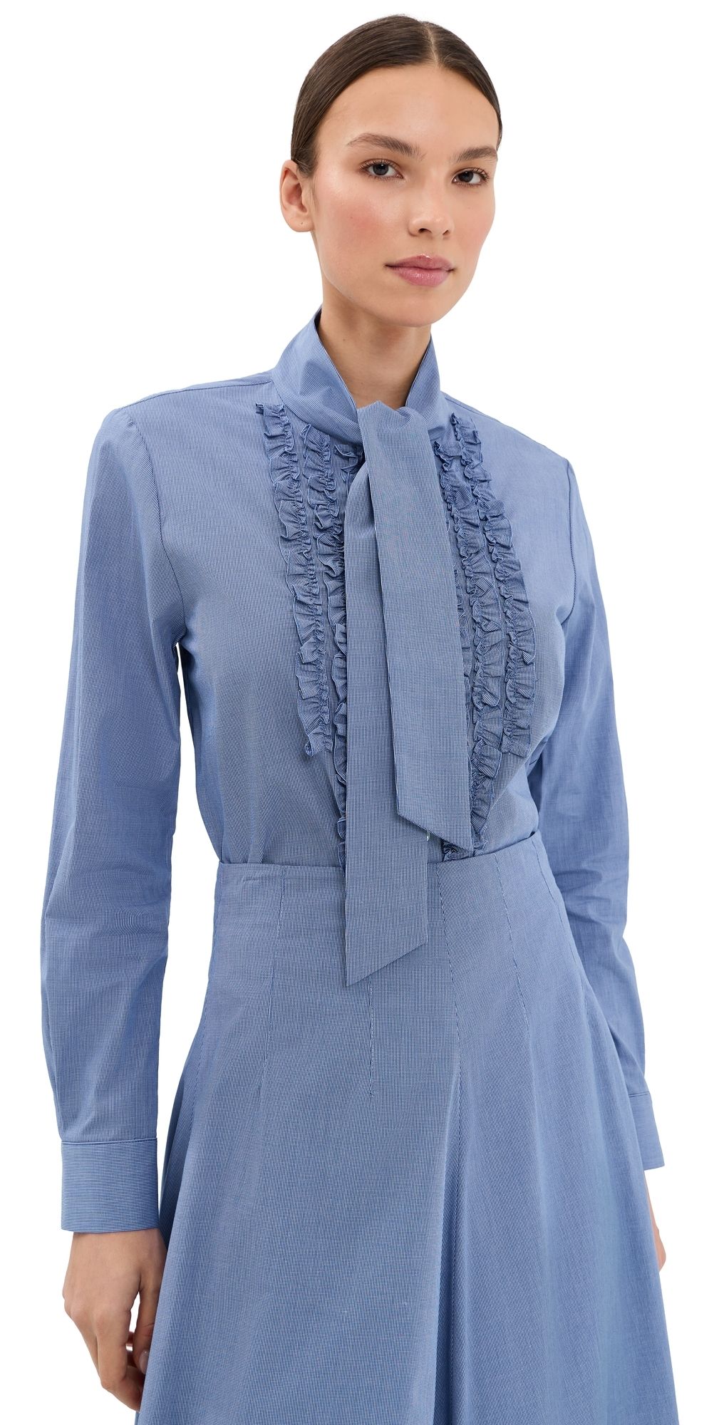 TWP Connor Top WHITE / NAVY M