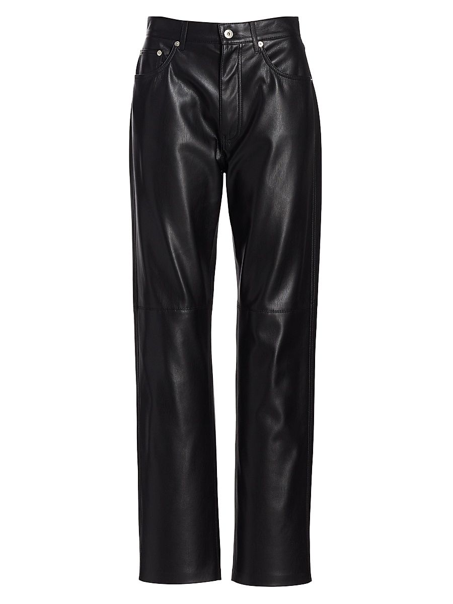 Women's Vinni Straight-Leg Pants - Black - Size Small