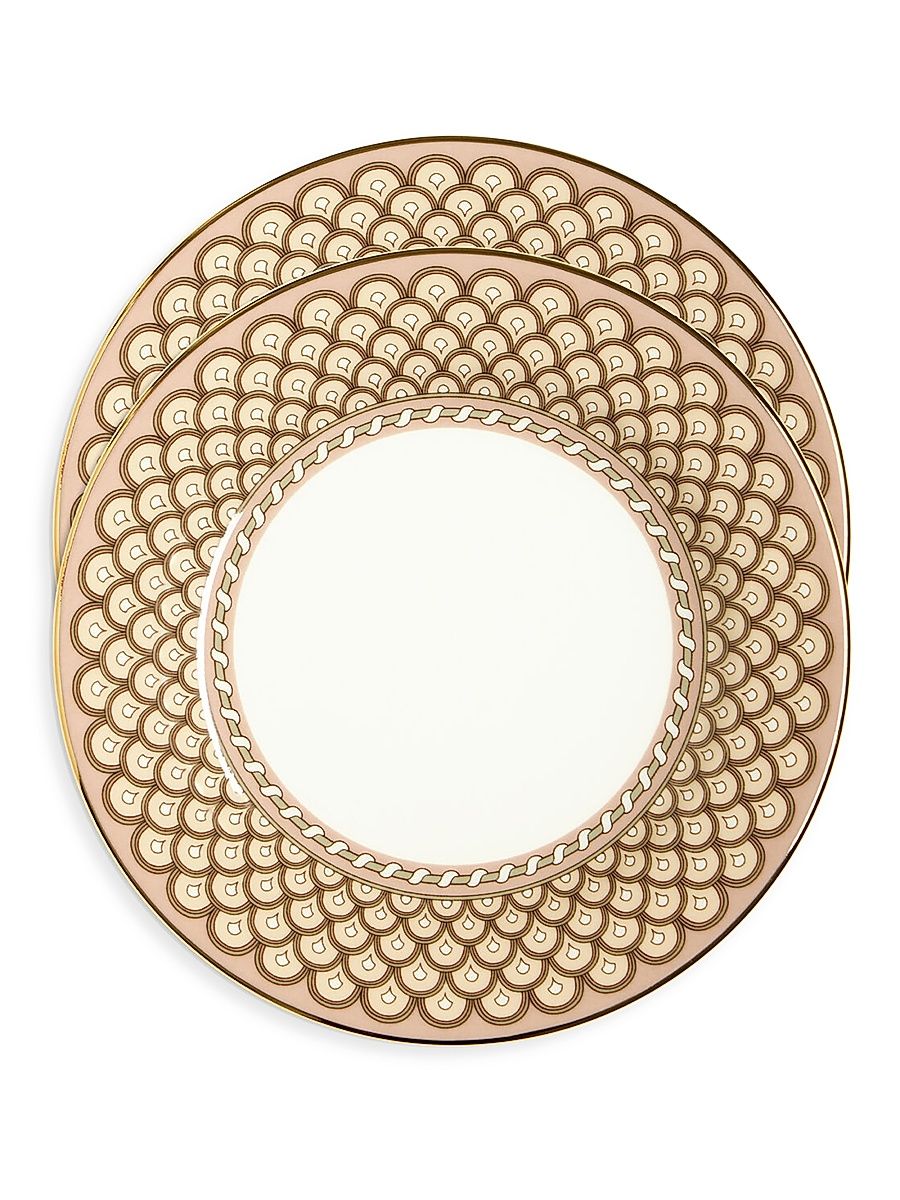 Dessert Plates Set of 2 - Napoli Dusty Pink